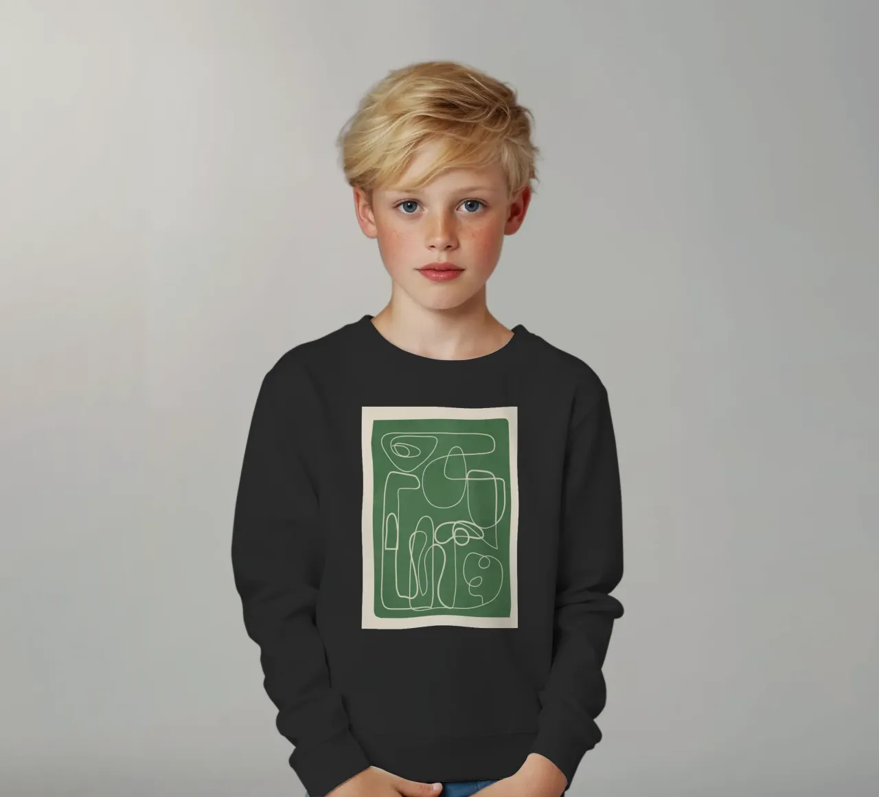 Lines in Space 2 felpa bambino da cityart
