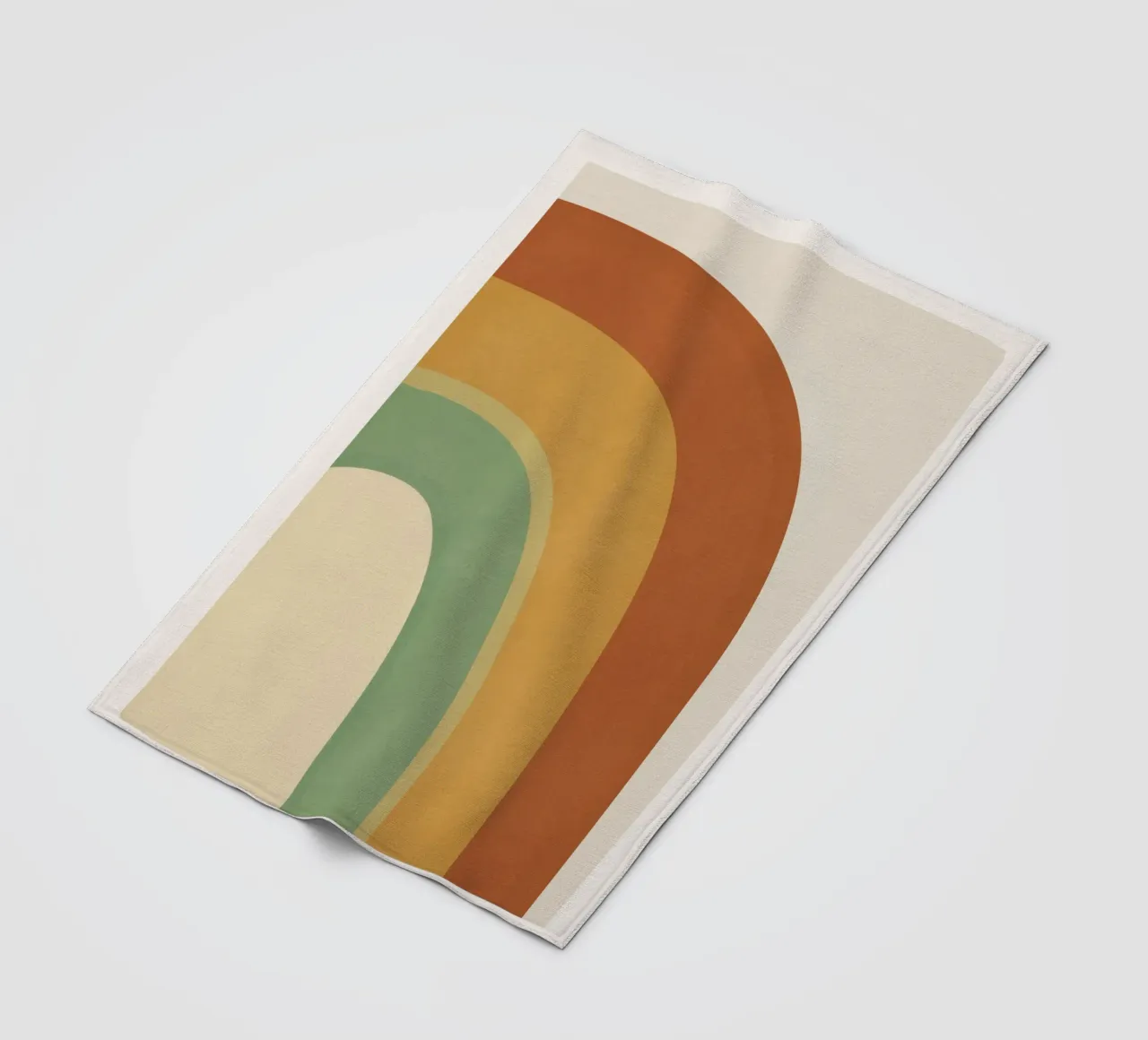 Colorful Abstract Rainbow coperta in pile da cityart
