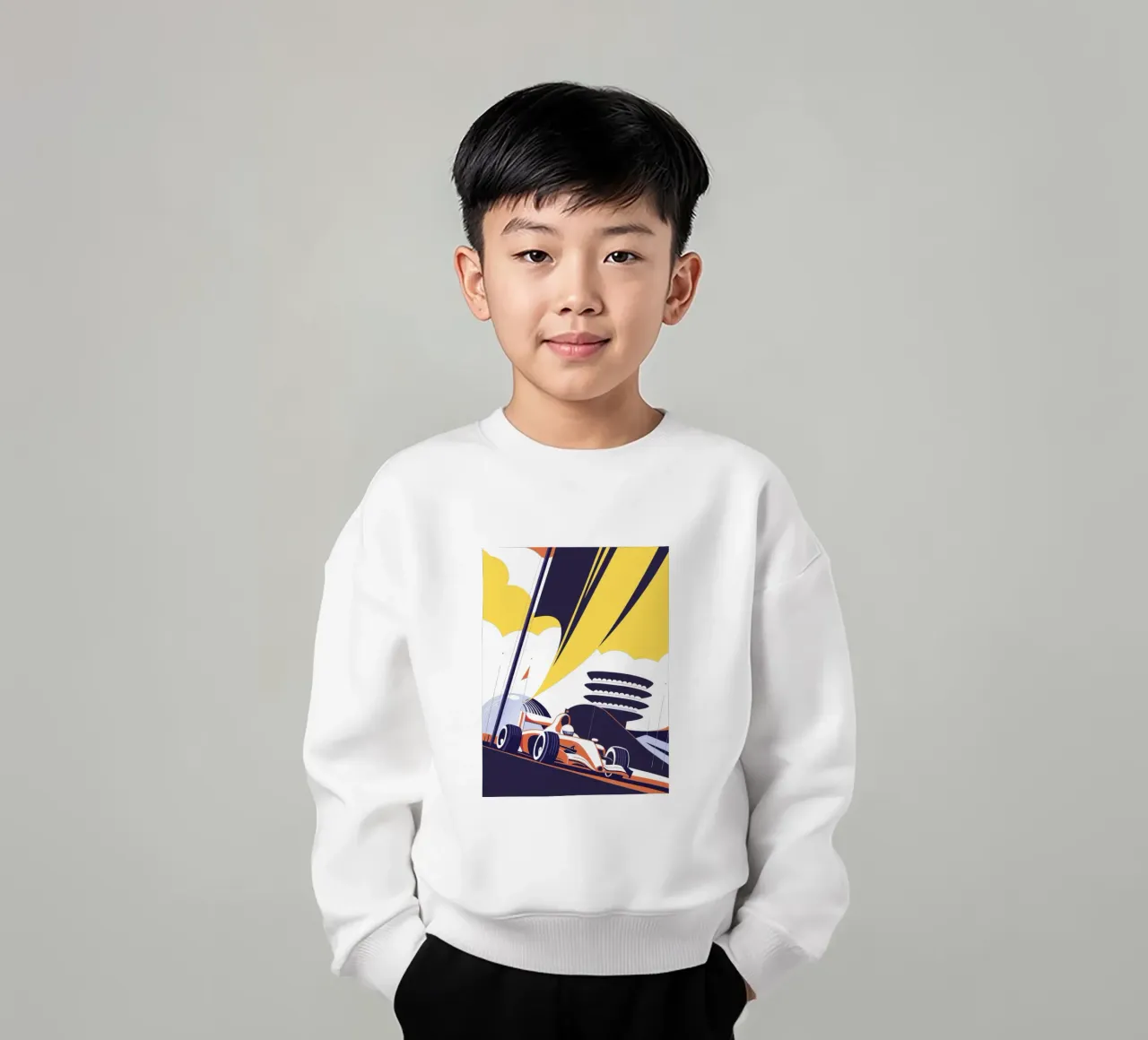 Formula Racing felpa bambino da STORE PRESENCE
