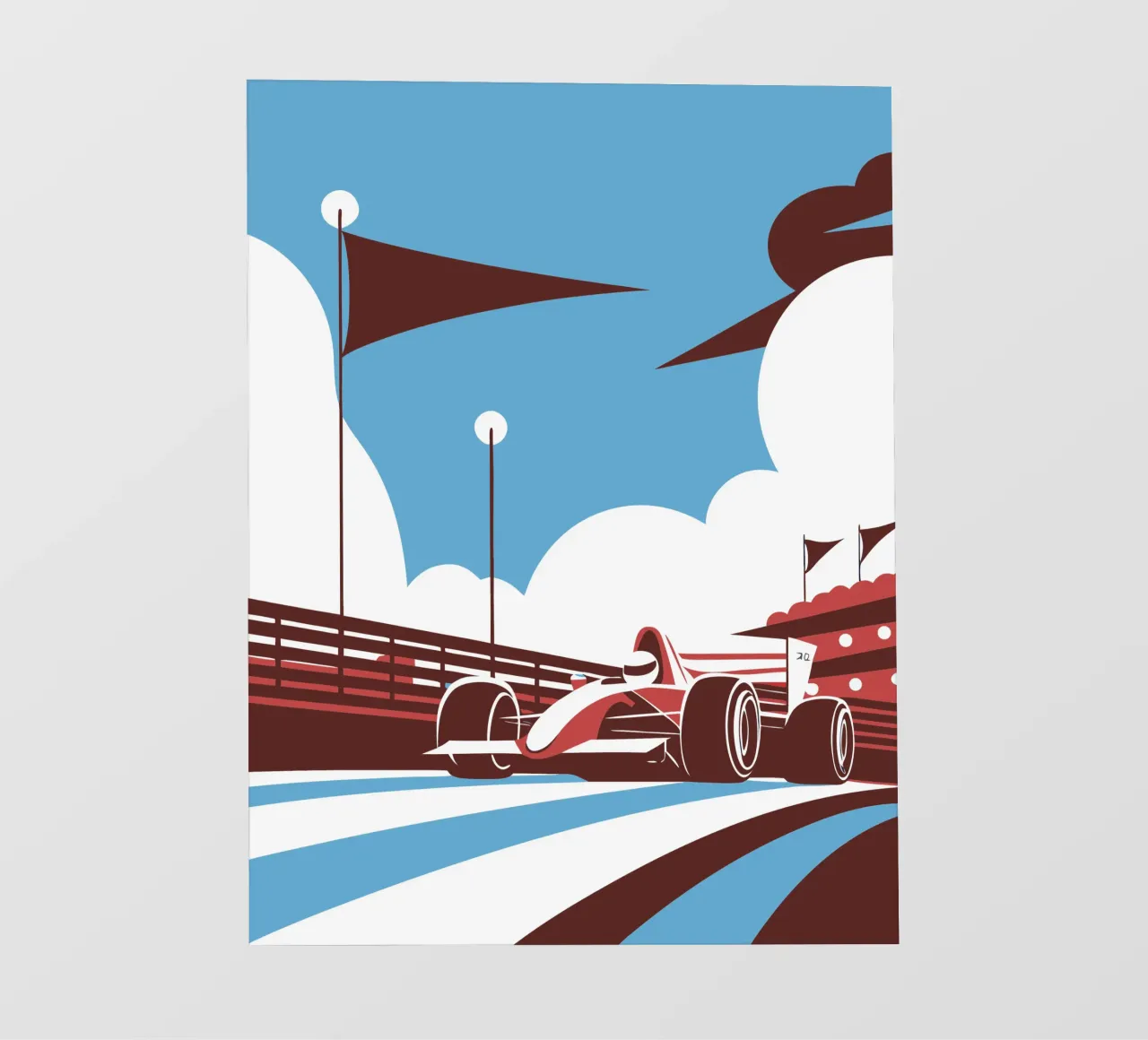 Formula Racing pellicola backlit da STORE PRESENCE
