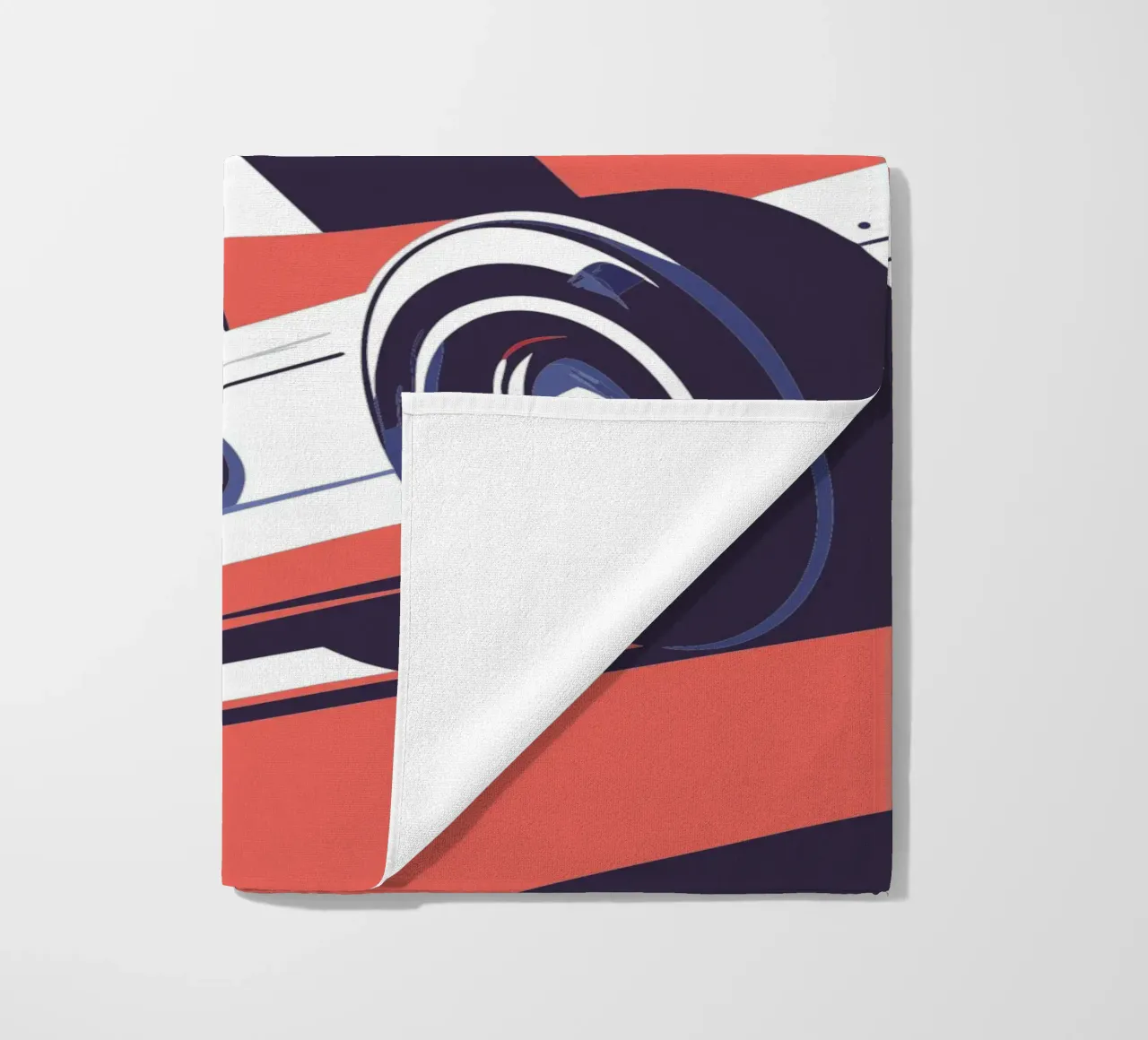Formula Race Finish beach towel by STORE PRESENCE