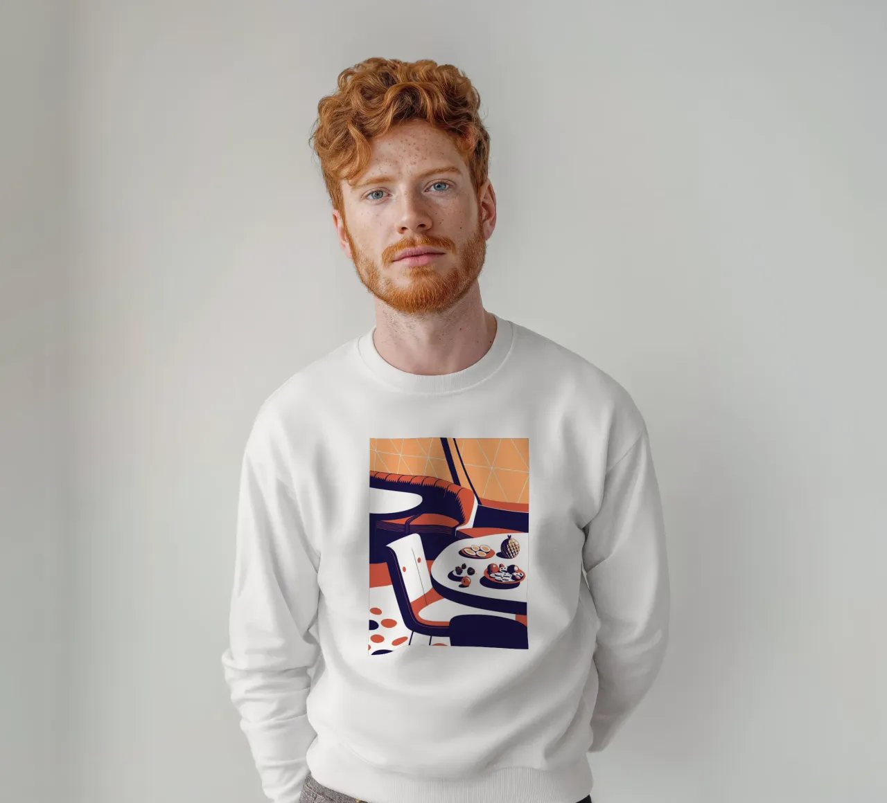 Tavolo da pranzo e frutta felpa da STORE PRESENCE