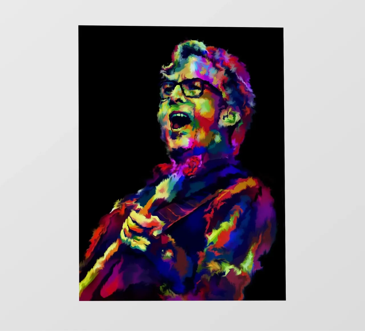Eric C pop art style telo in pvc da Ghost Art