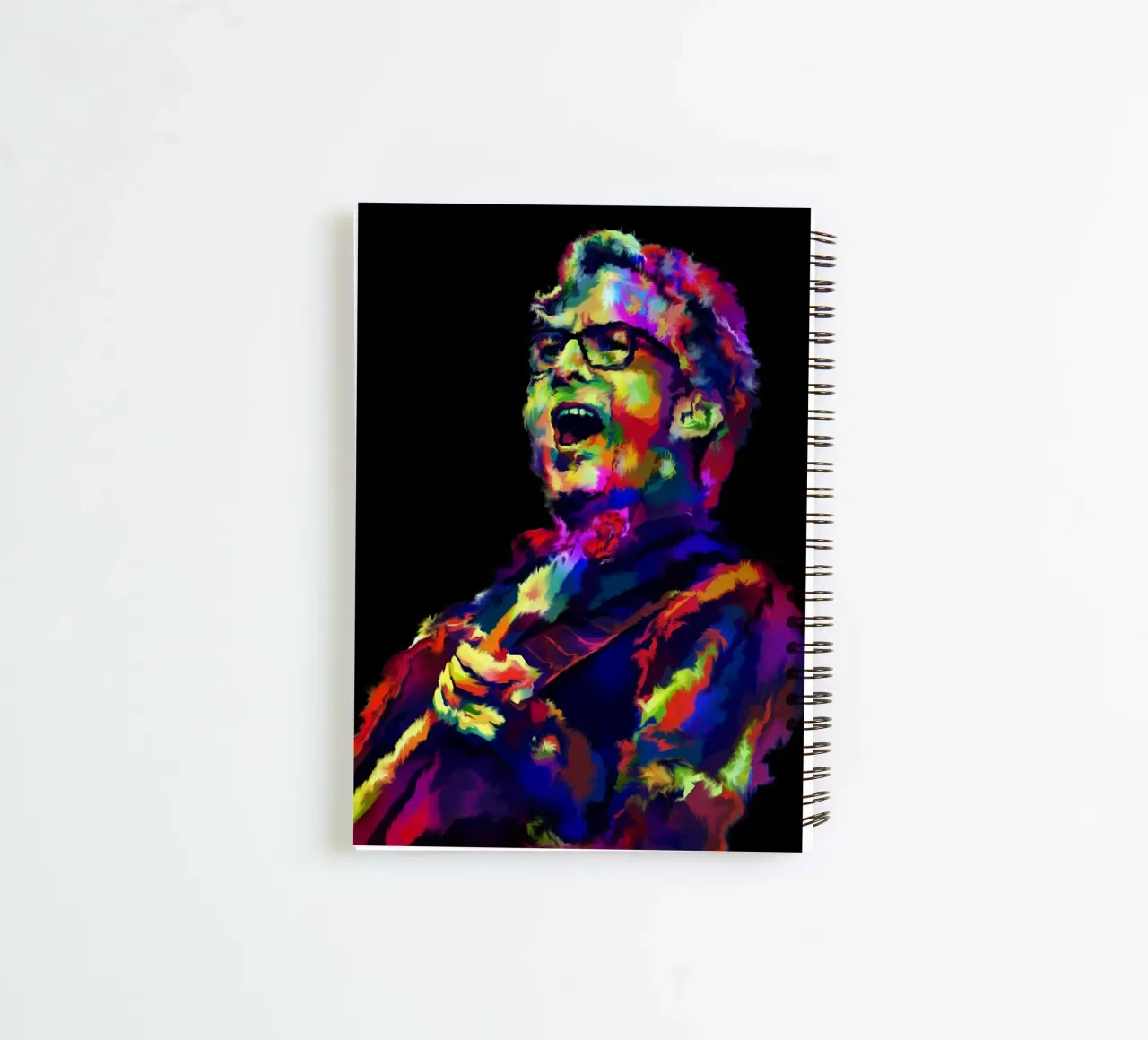 Eric C pop art style diario ad anelli da Ghost Art