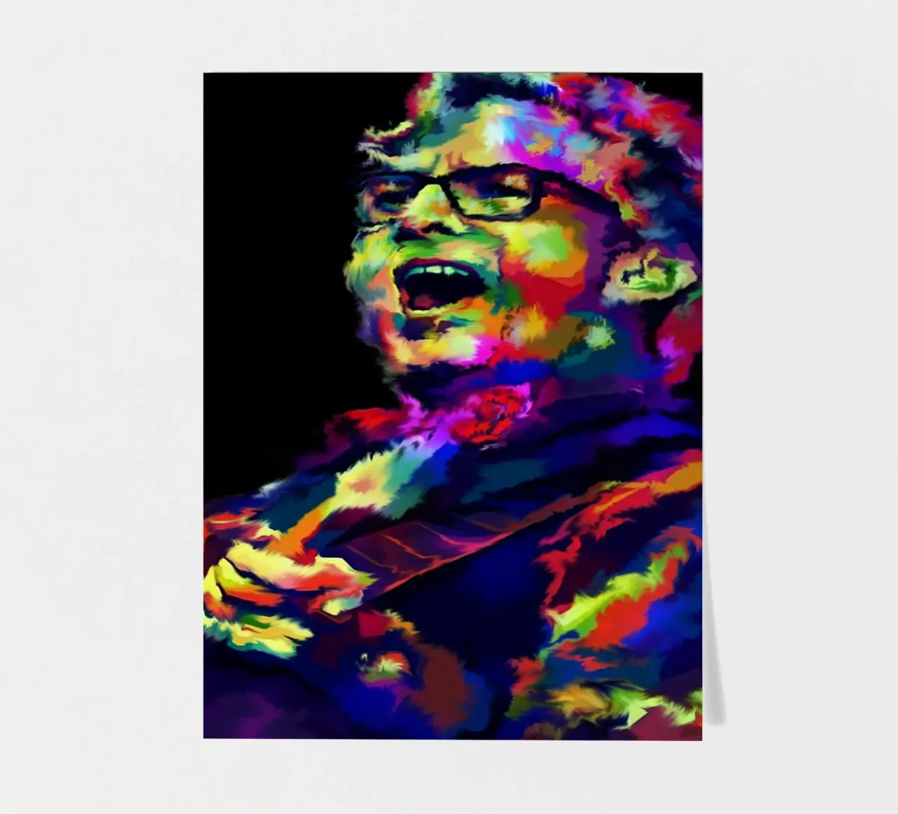 Eric C pop art style foglio adesivo da Ghost Art