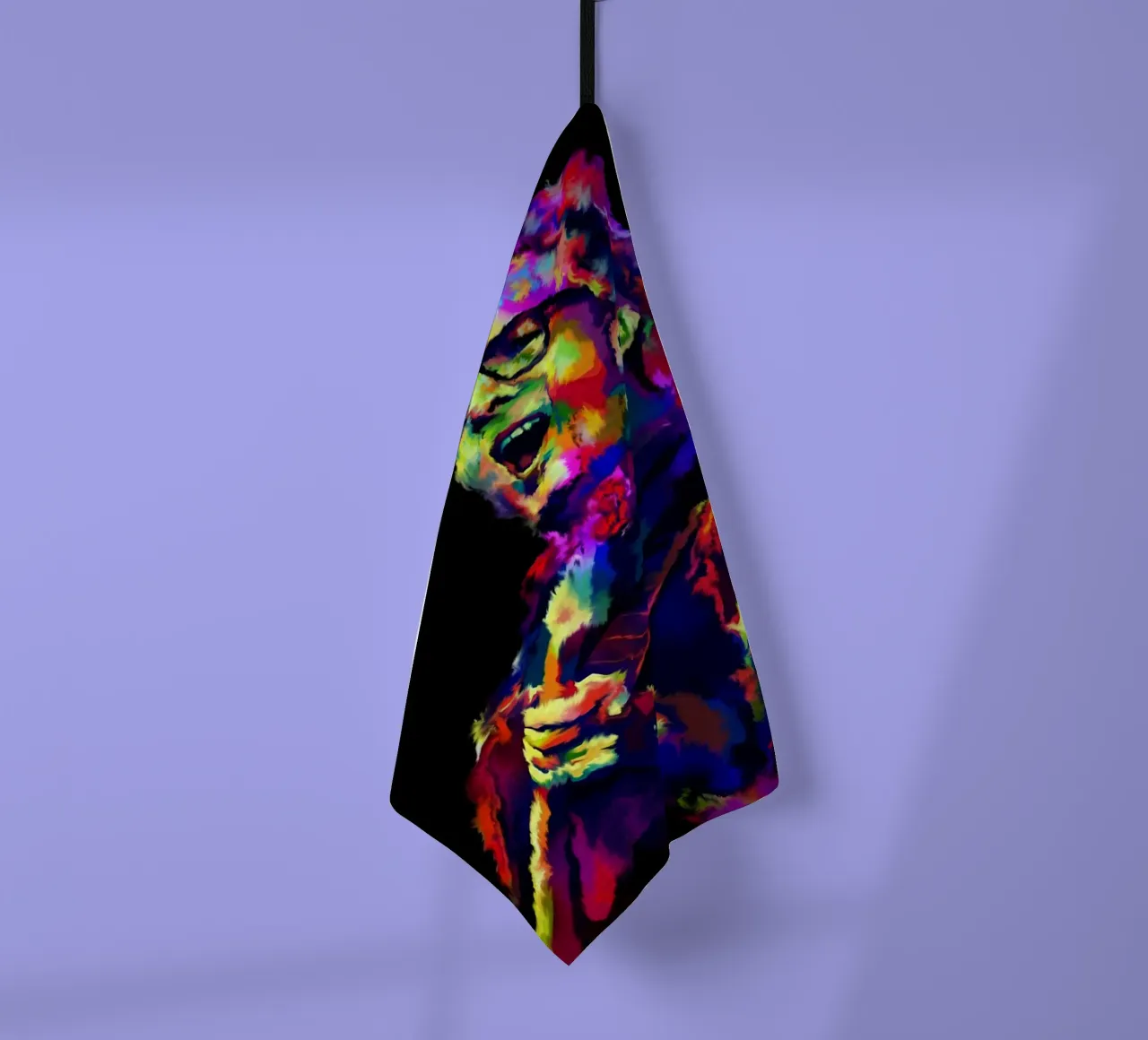 Eric C pop art style canovaccio da cucina da Ghost Art