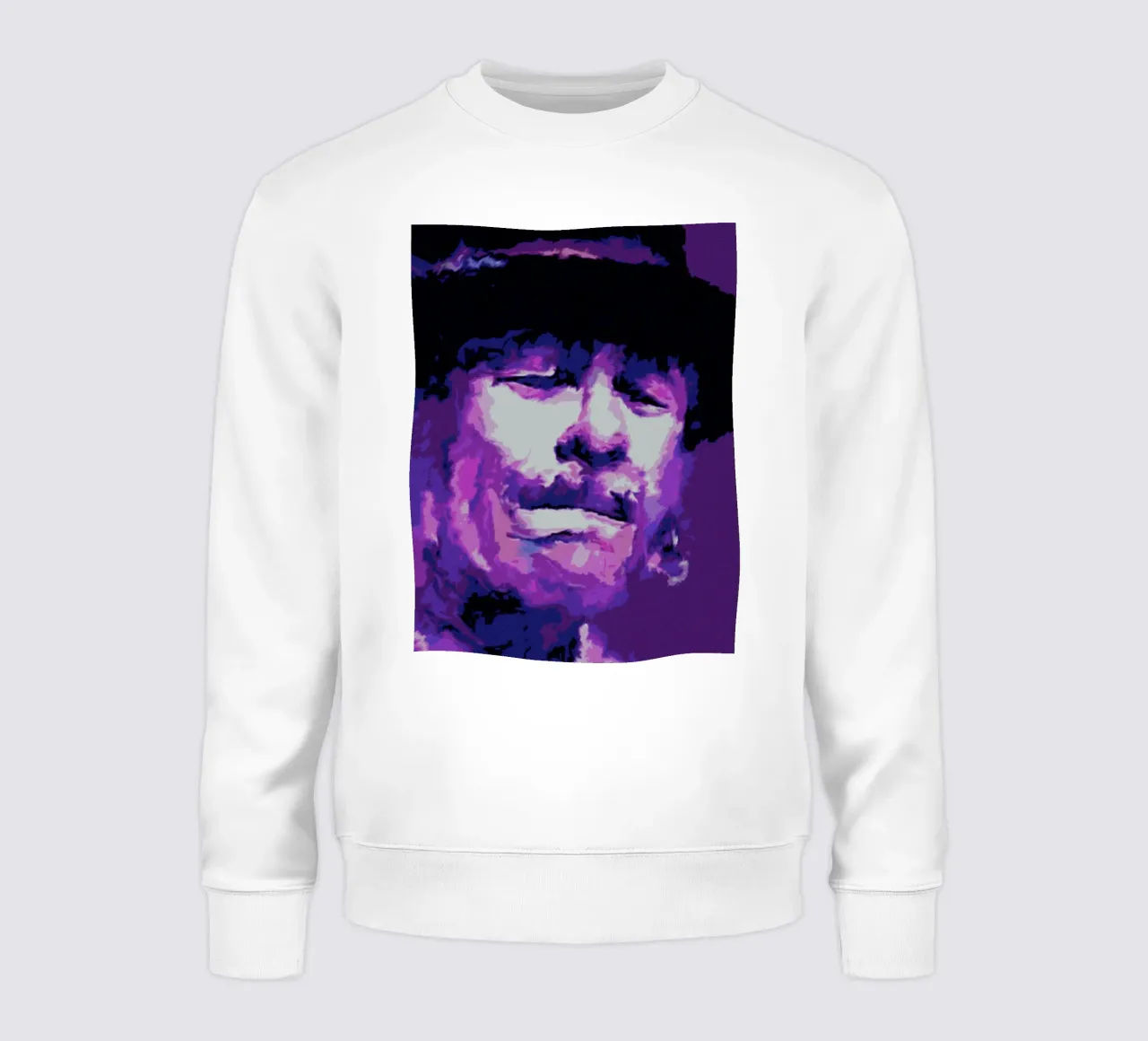 Carlos Santana pop art style felpa da Ghost Art