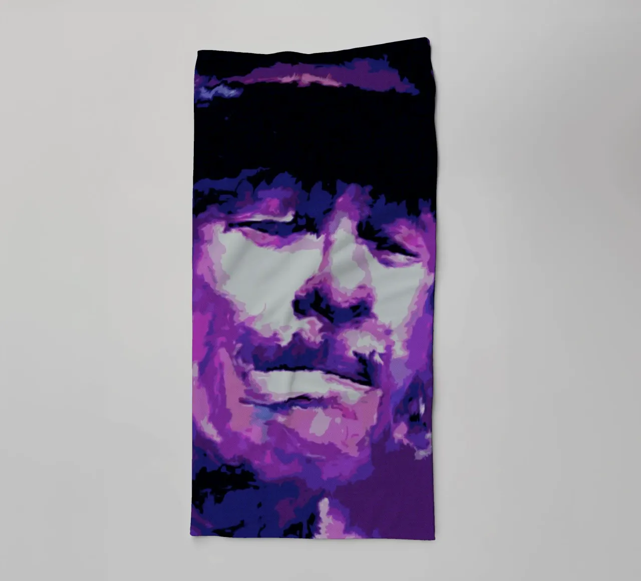 Carlos Santana pop art style asciugamano da bagno da Ghost Art