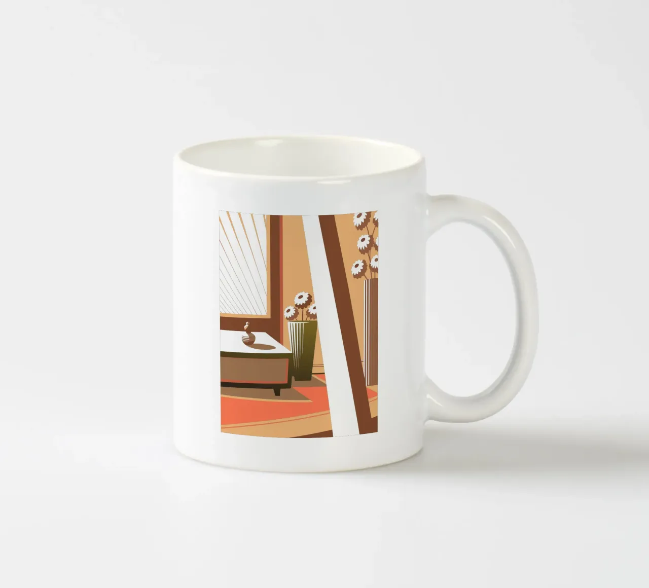 Vaso di fiori tazza in ceramica da STORE PRESENCE