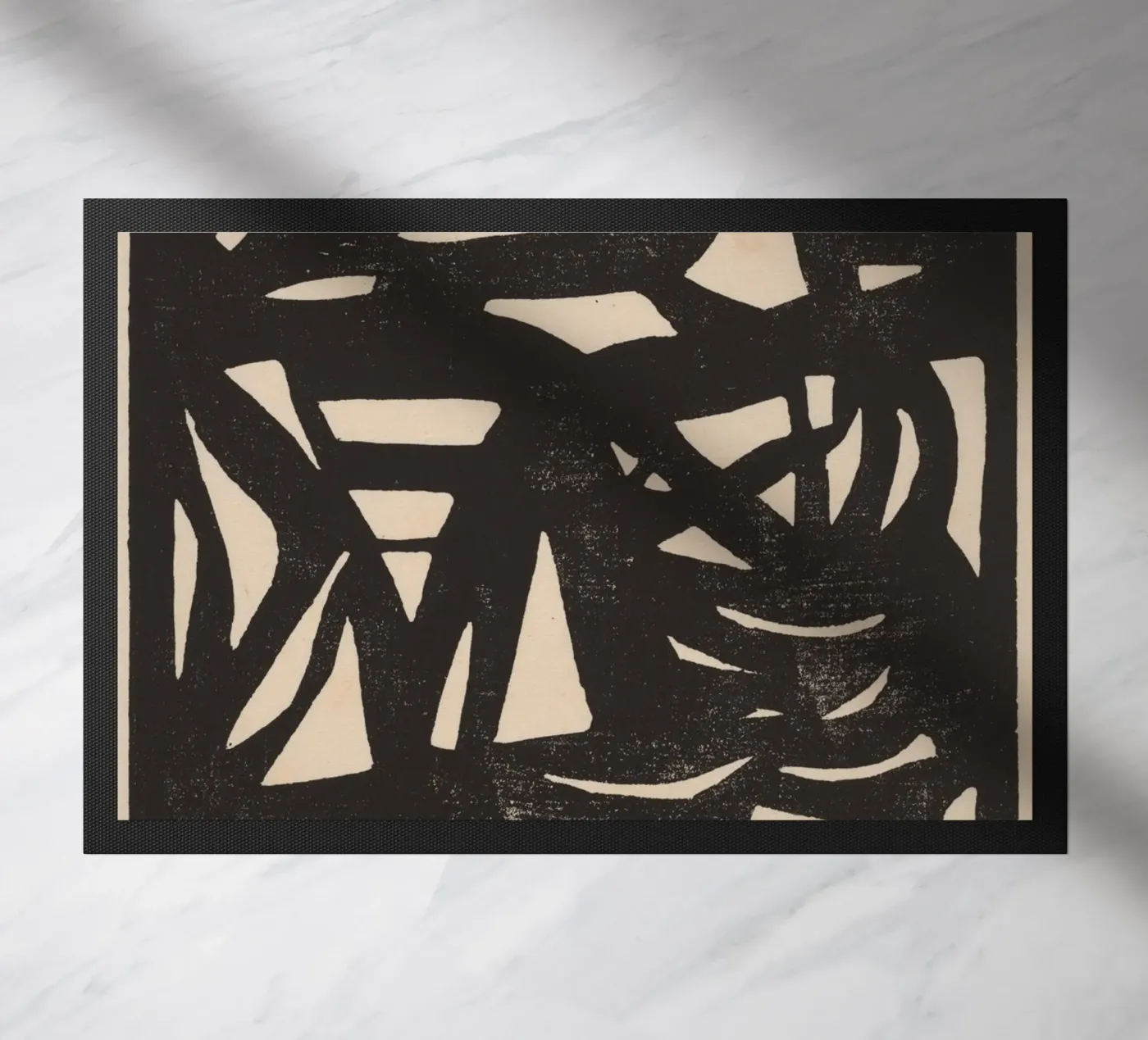 Composition XXII doormat by vintageshop