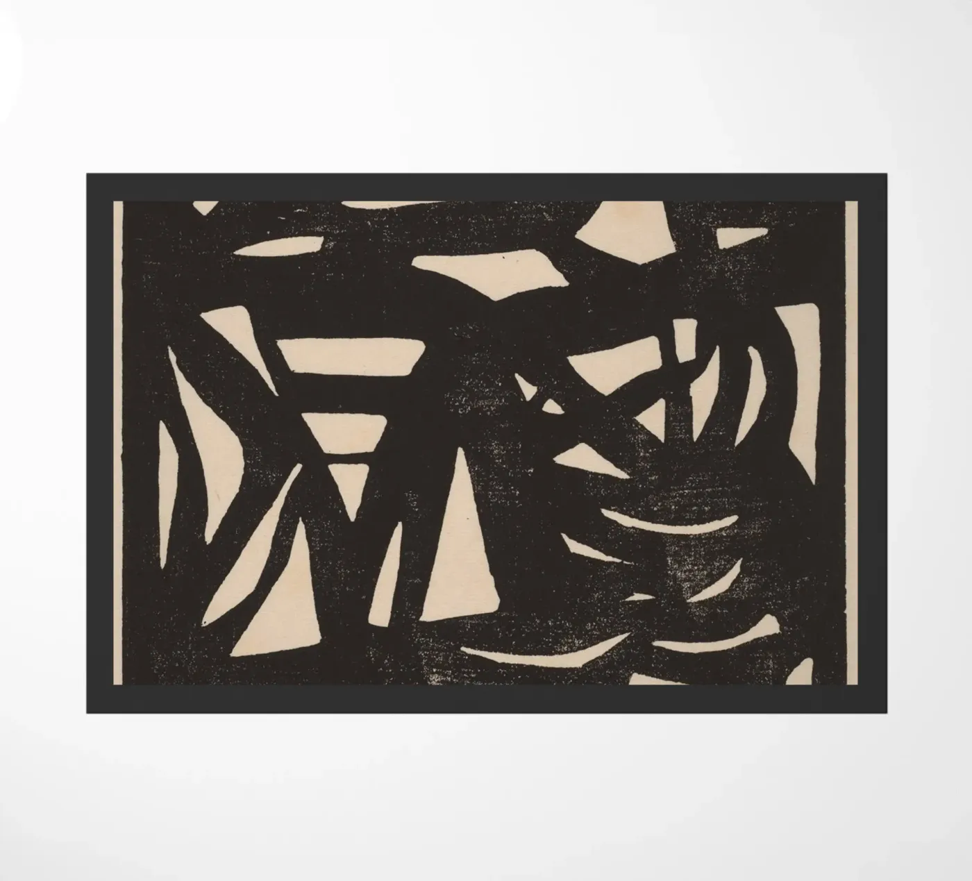 Composition XXII doormat by vintageshop