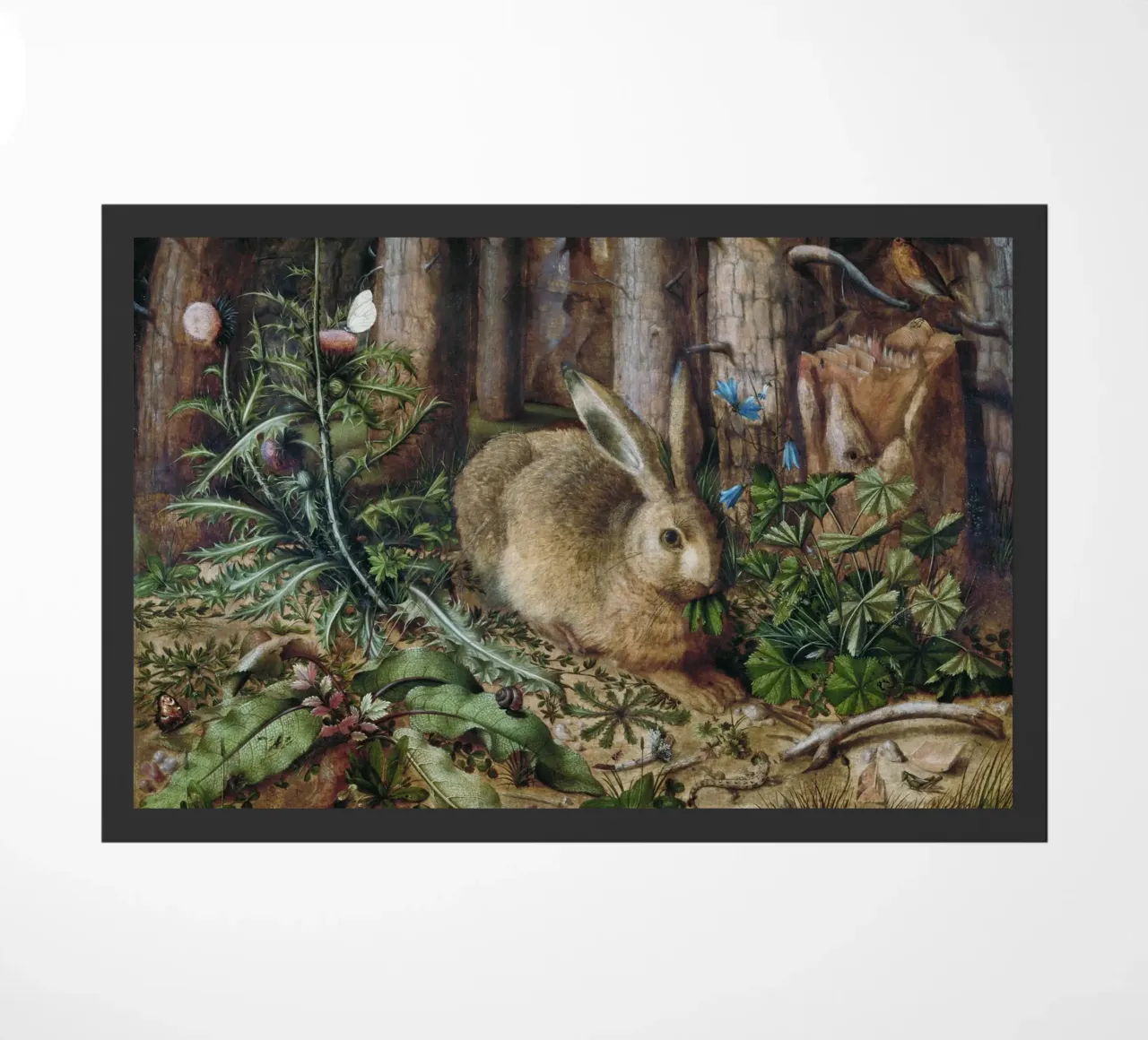 A Hare in the Forest zerbino da vintageshop