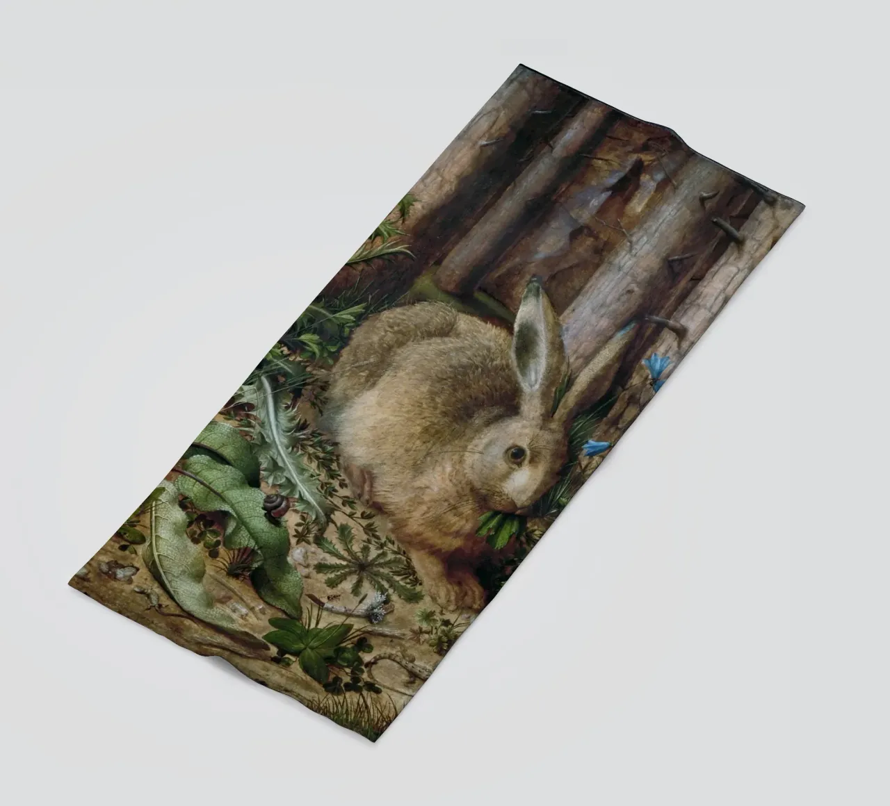 A Hare in the Forest telo mare da vintageshop