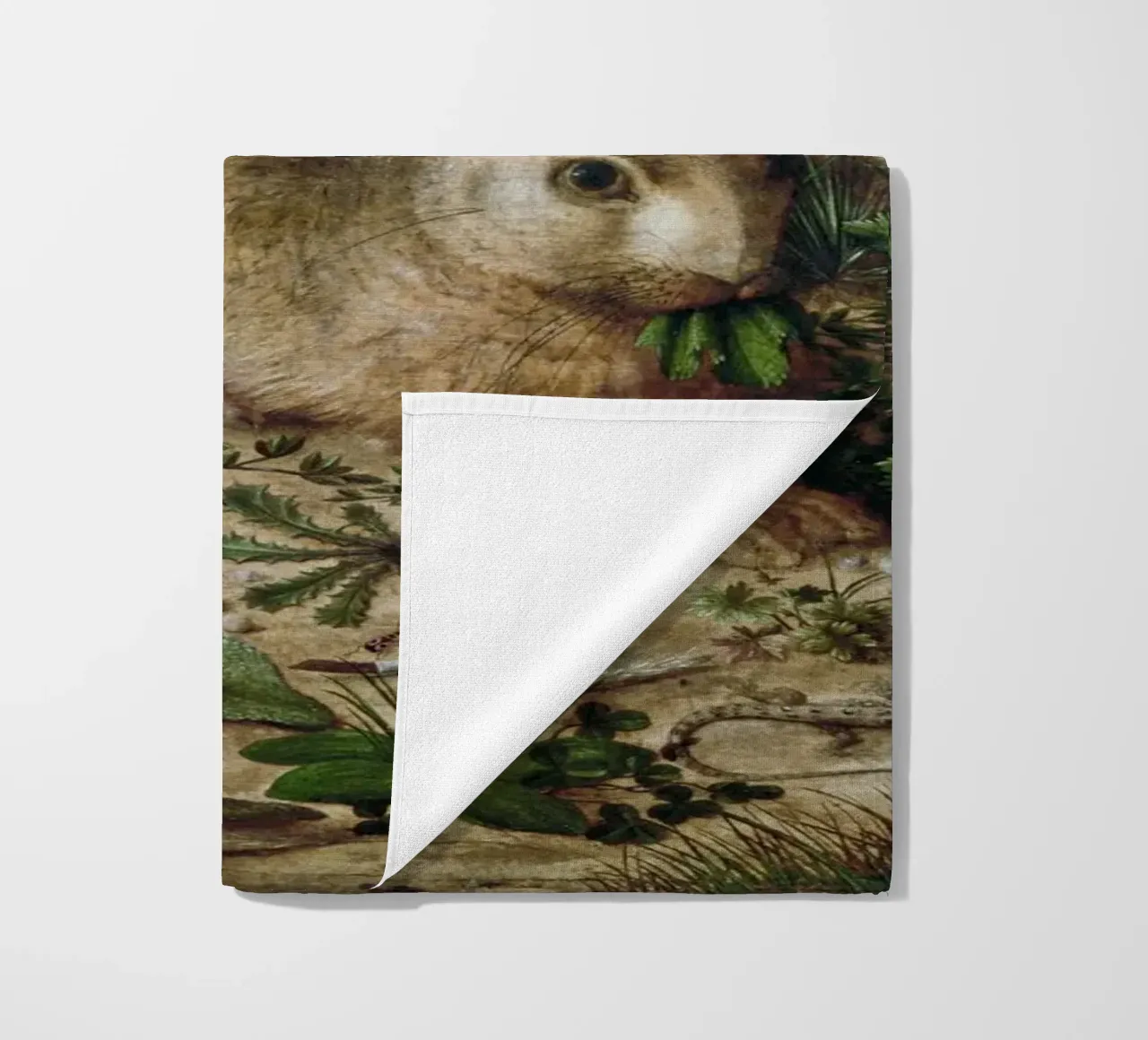 A Hare in the Forest telo mare da vintageshop
