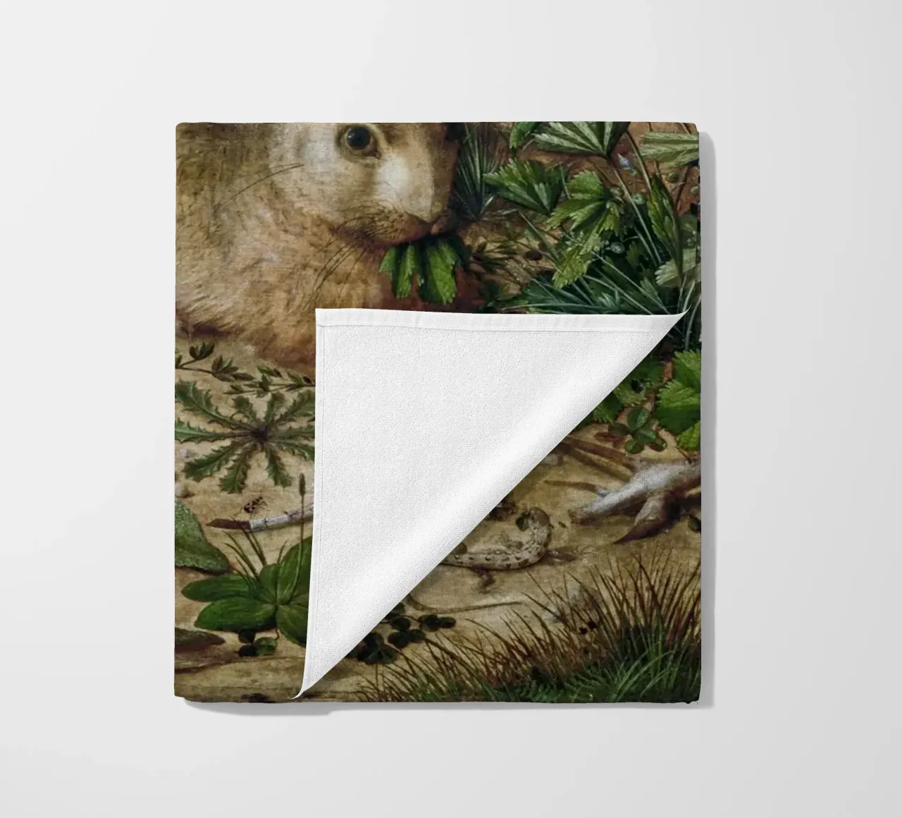 A Hare in the Forest telo mare da vintageshop
