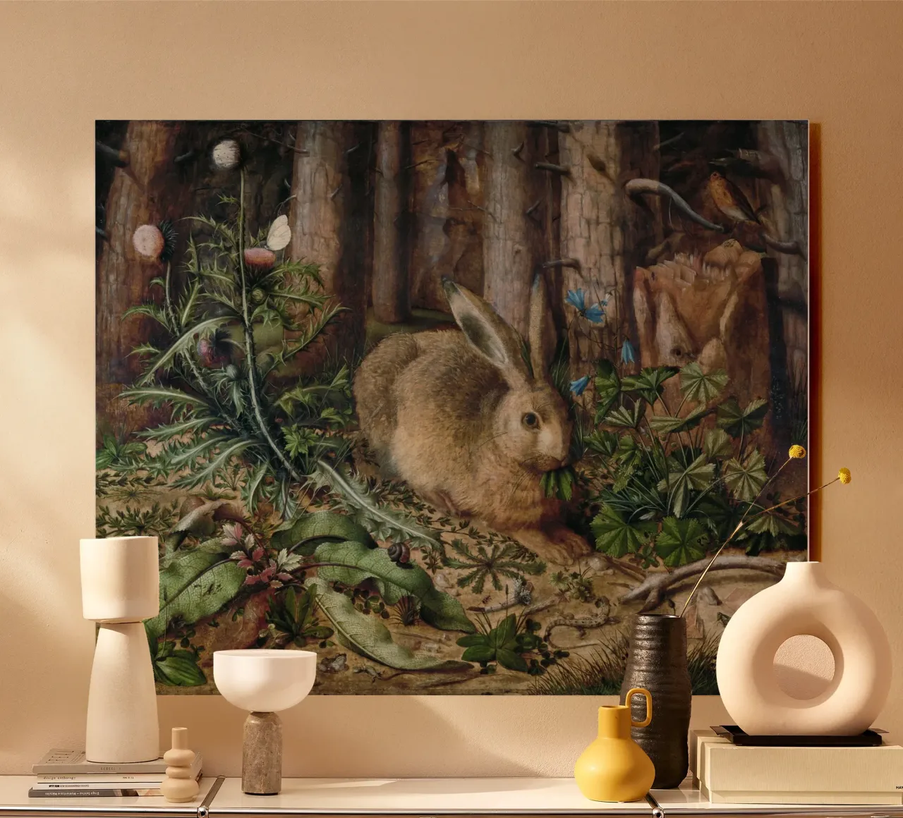 A Hare in the Forest plexiglass da vintageshop