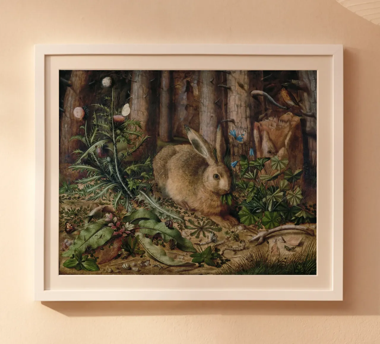 A Hare in the Forest carta hahnemühle da vintageshop