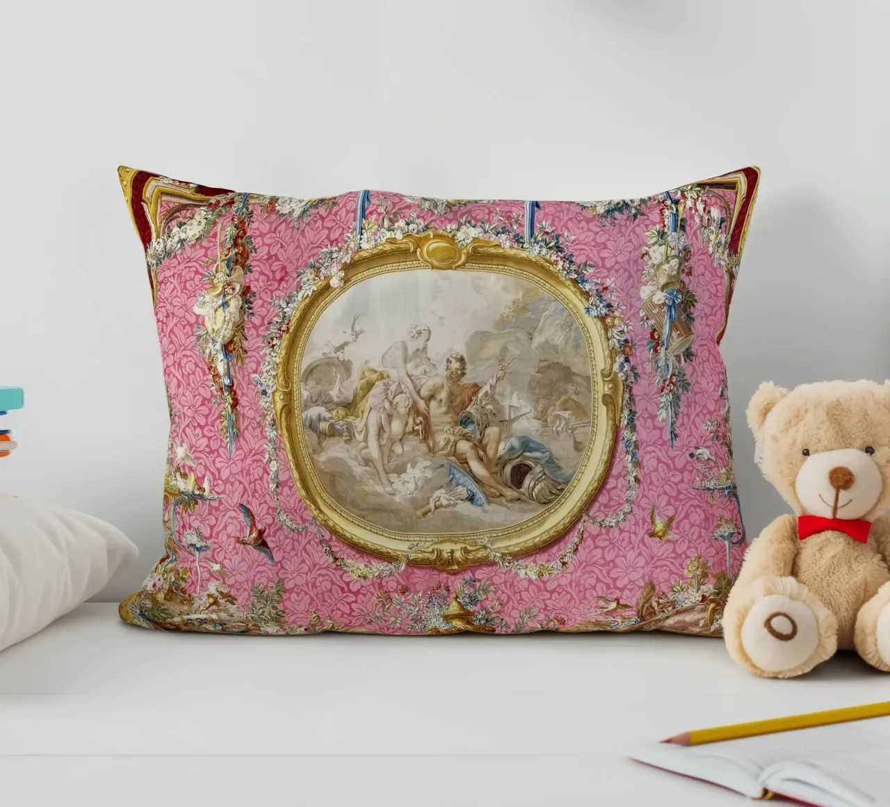 Tapestry: Venus at the Forge of Vulcan coussin de vintageshop