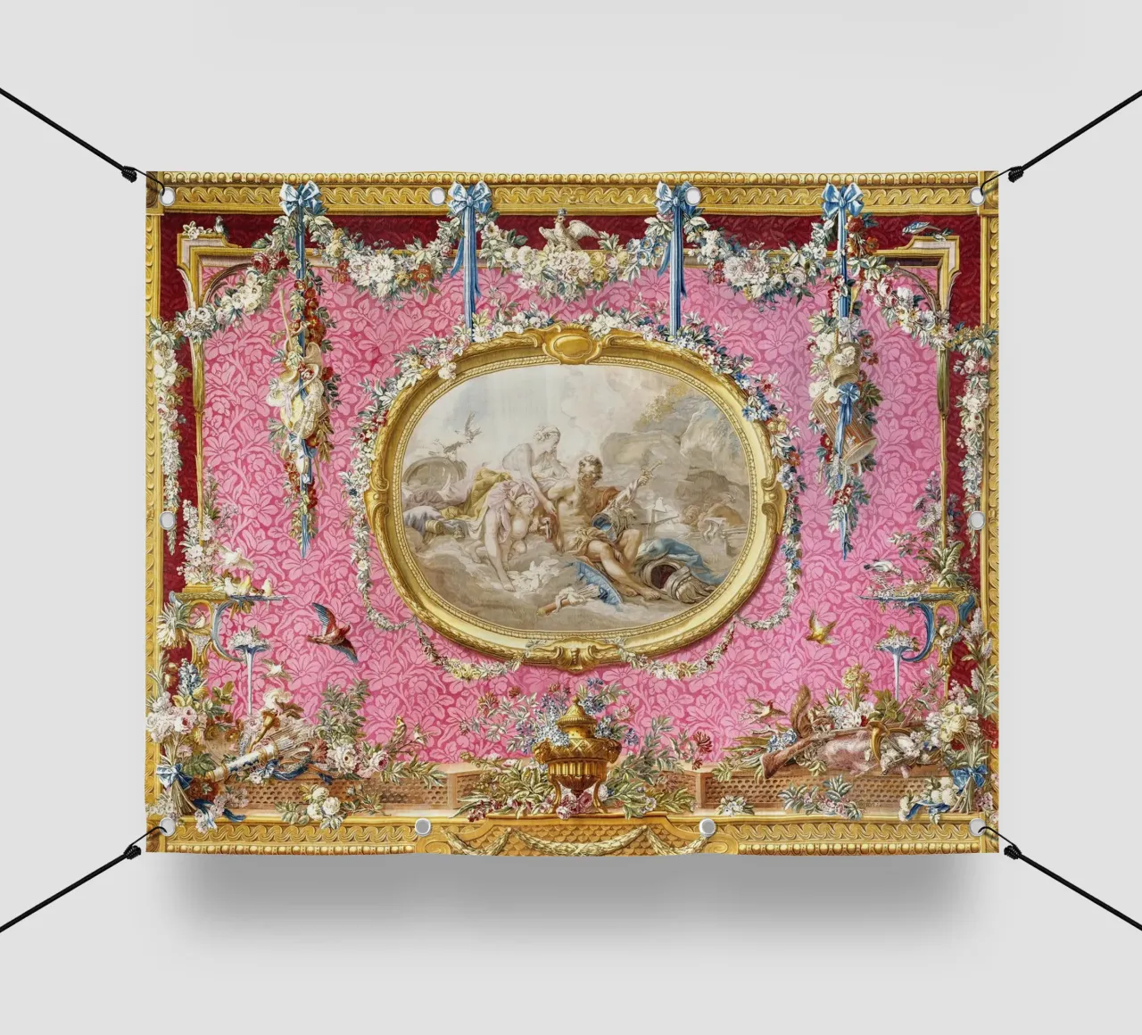 Tapestry: Venus at the Forge of Vulcan lonas publicitarias de vintageshop
