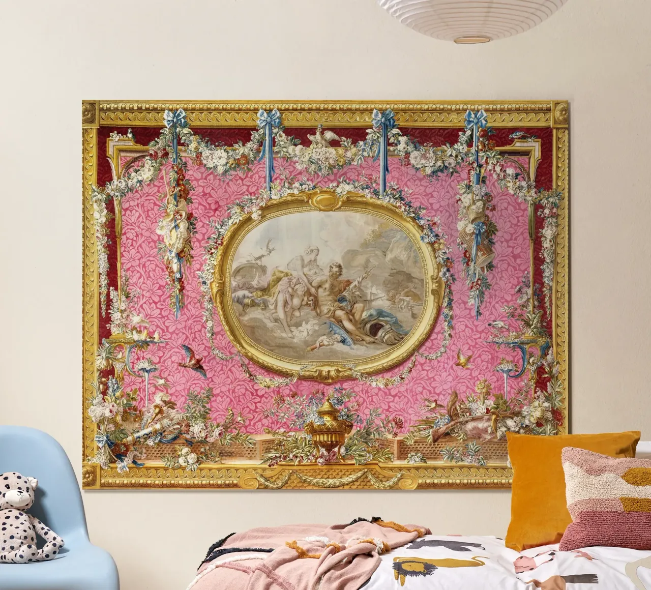 Tapestry: Venus at the Forge of Vulcan hahnemühle de vintageshop