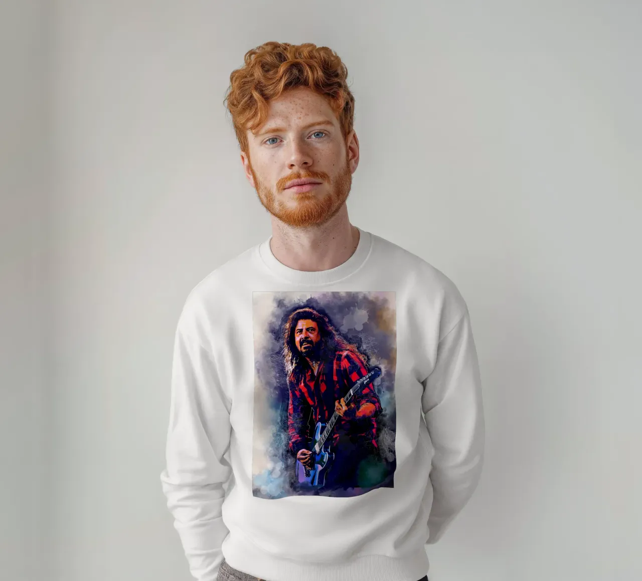 Dave Grohl art felpa da Lembayung art