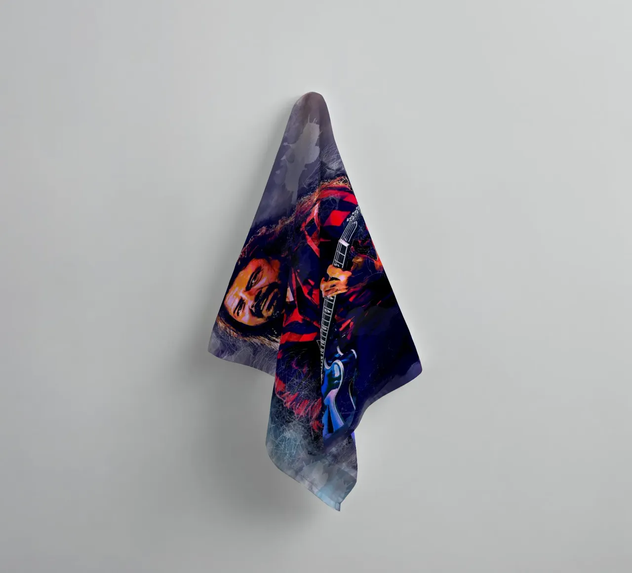 Dave Grohl art asciugamano da bagno da Lembayung art