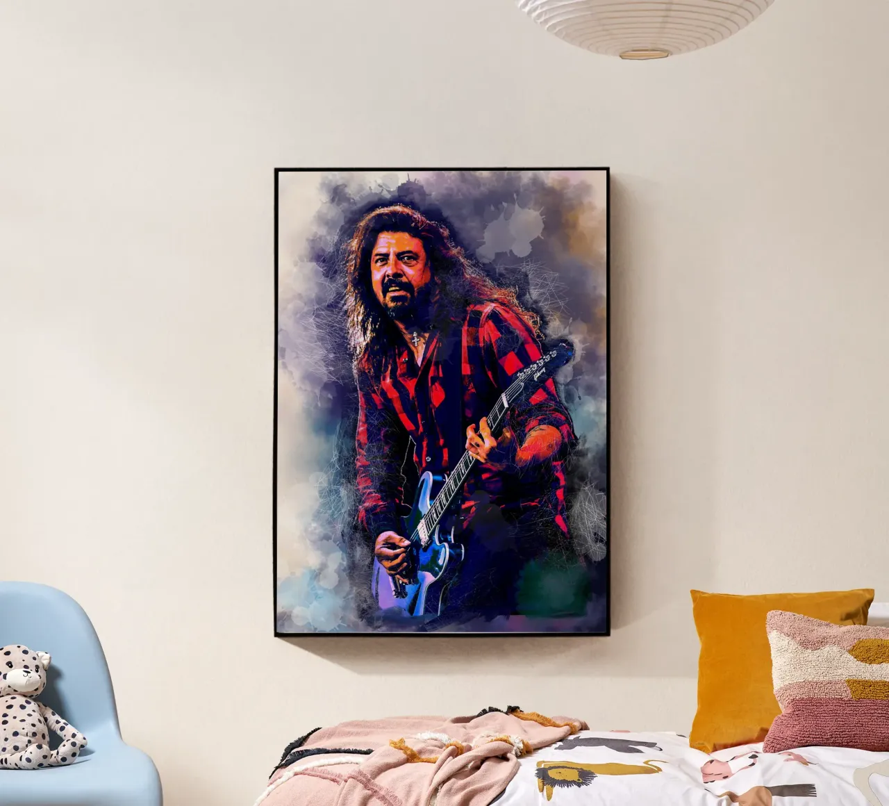 Dave Grohl art plexiglass da Lembayung art