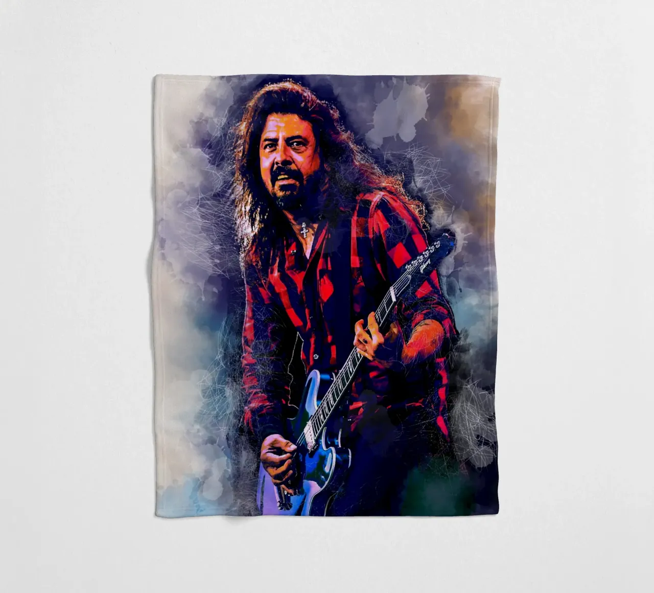 Dave Grohl art coperta in pile da Lembayung art