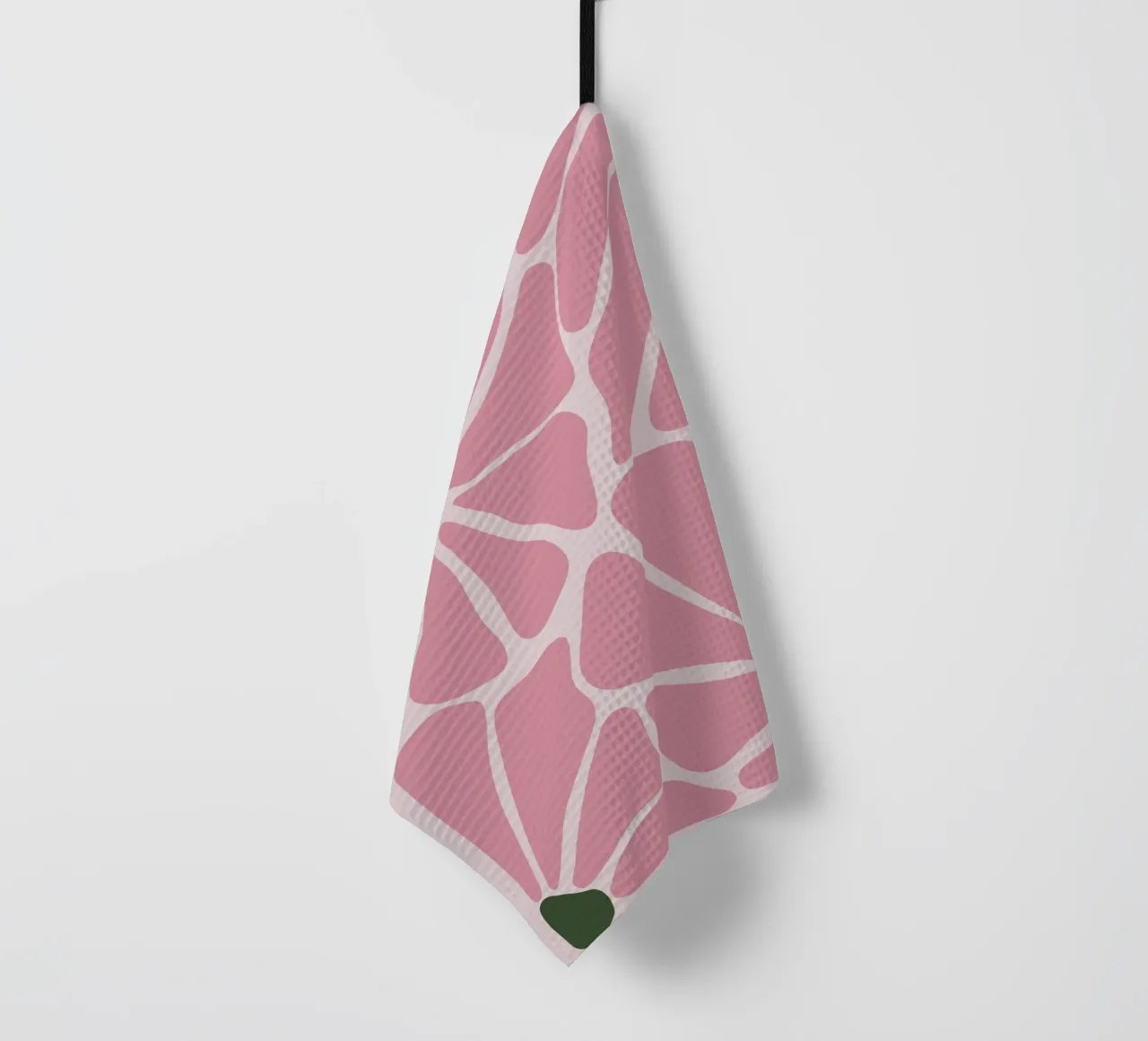 Fiori rosa astratti canovaccio da cucina da Sixmai