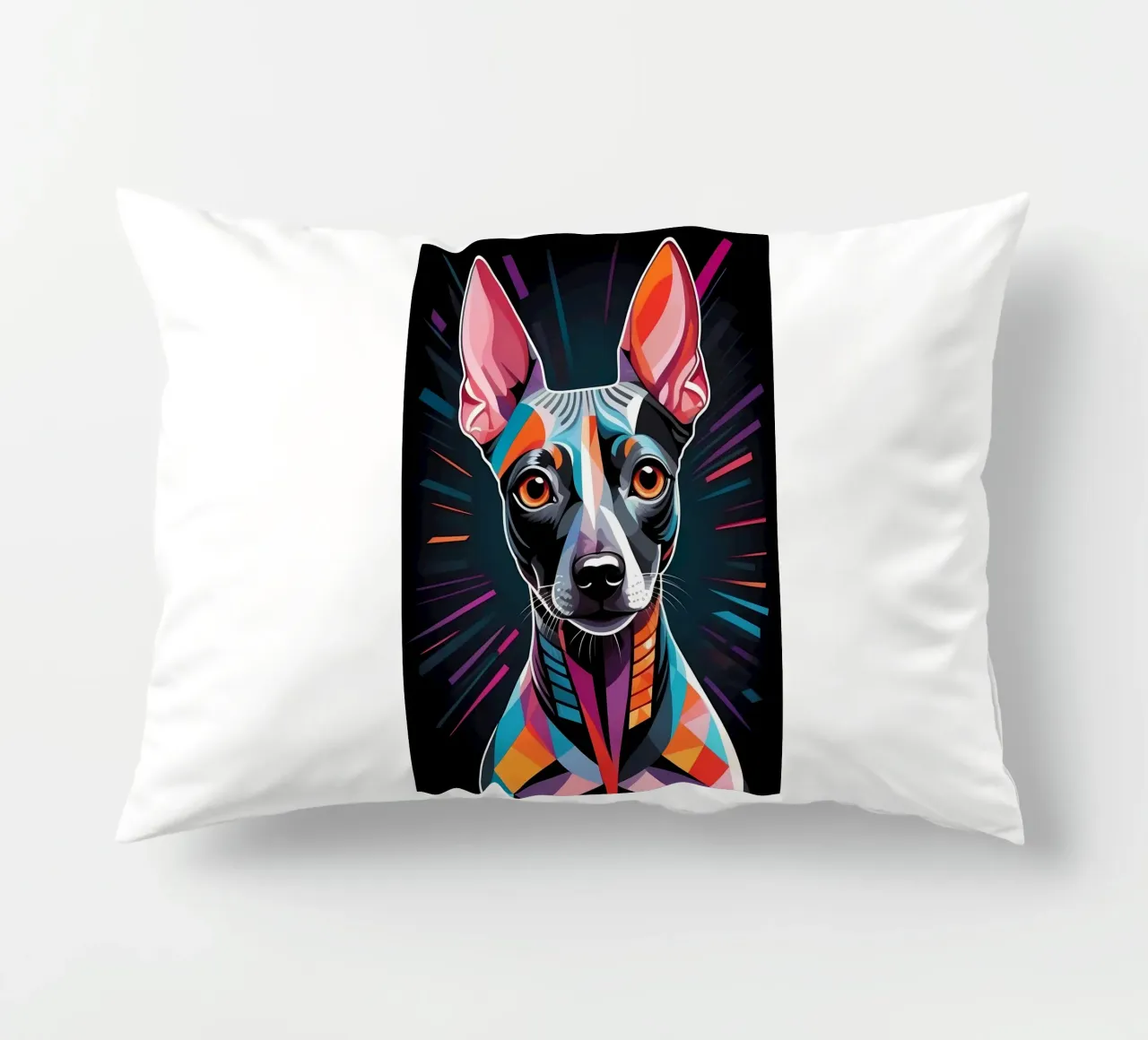 Simpatico cane geometrico cuscino da Brayan