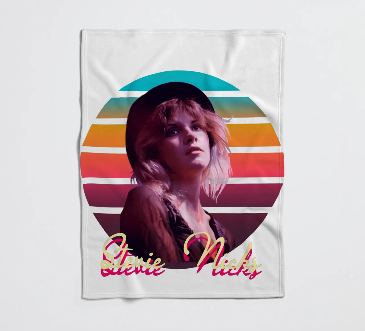 Stevie Nicks vintage style coperta in pile da Lembayung art