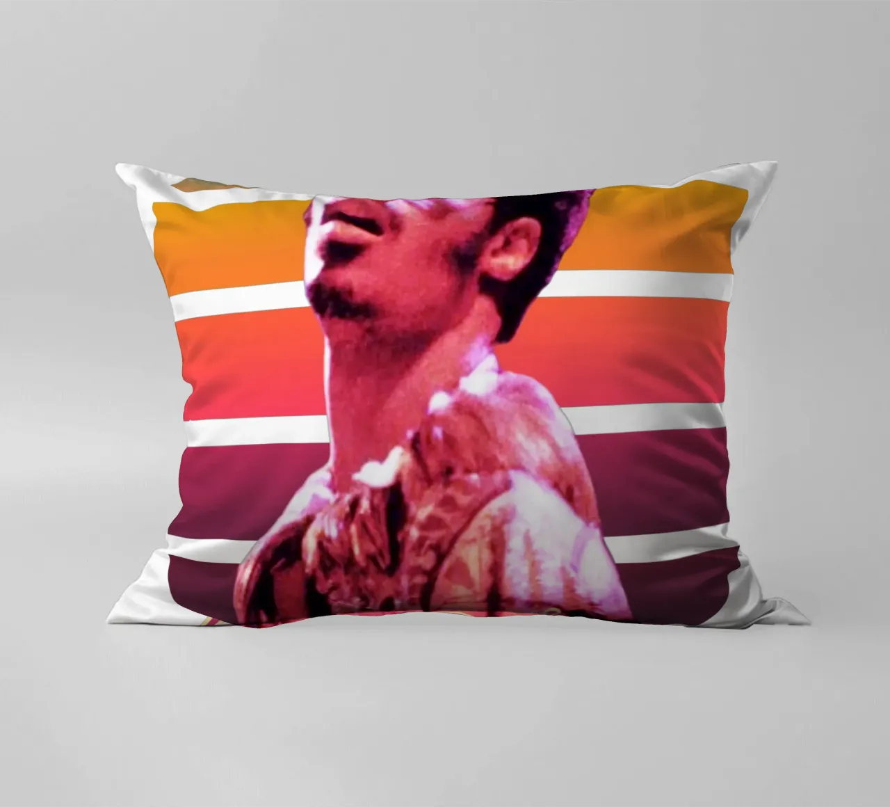 Stevie Wonder vintage style cuscino da Lembayung art