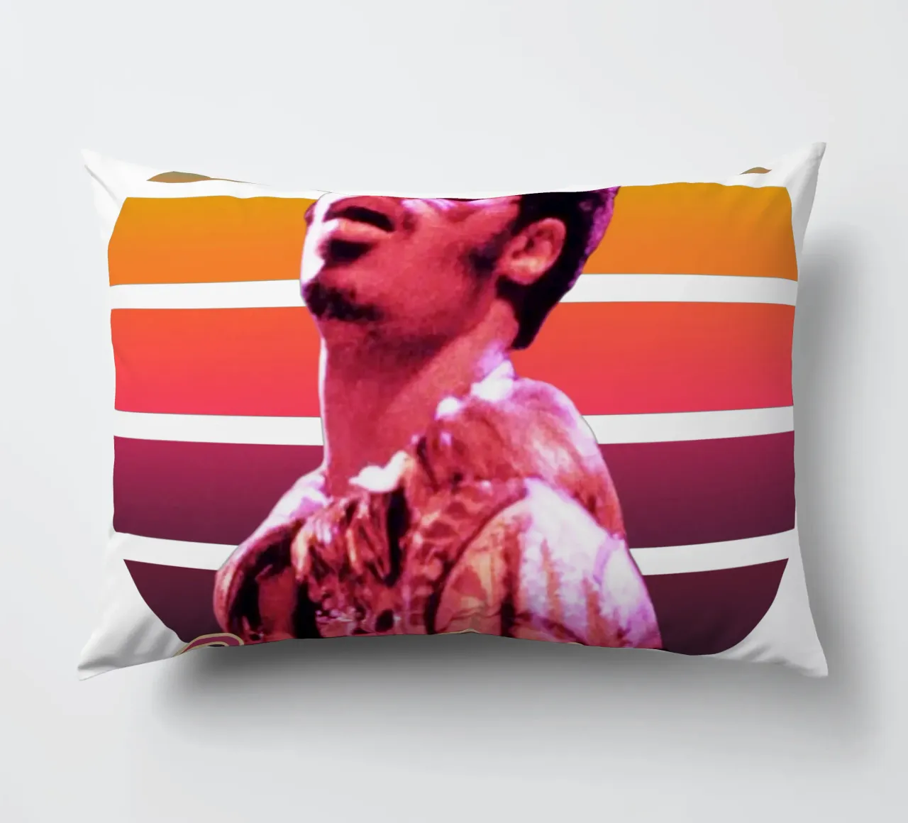 Stevie Wonder vintage style cuscino da Lembayung art