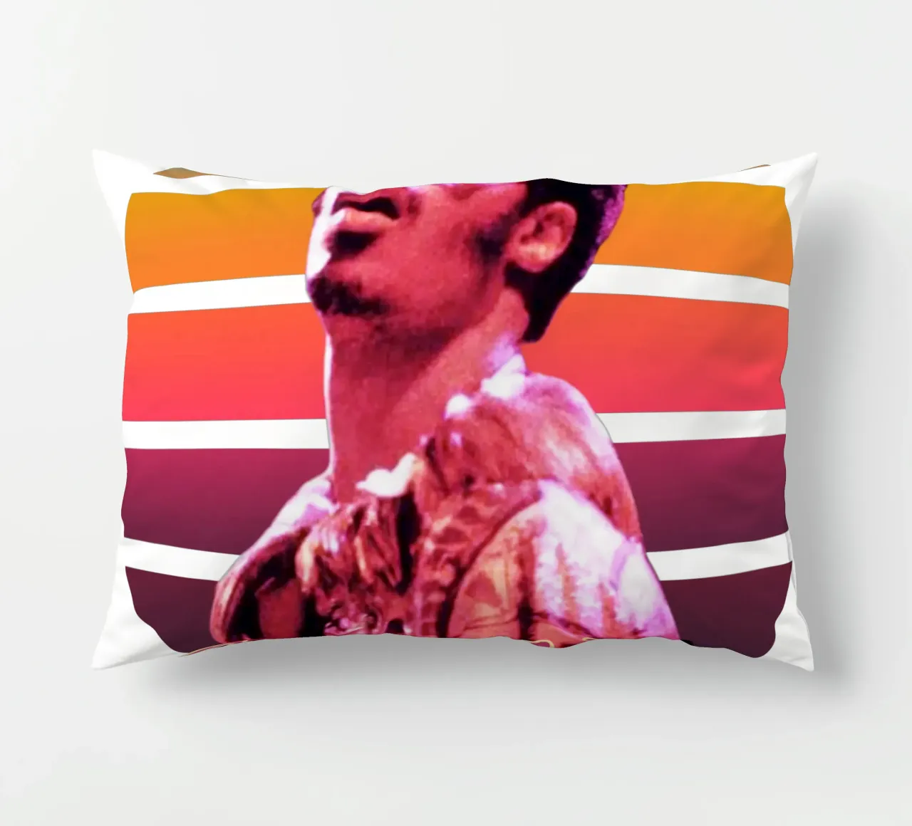 Stevie Wonder vintage style cuscino da Lembayung art