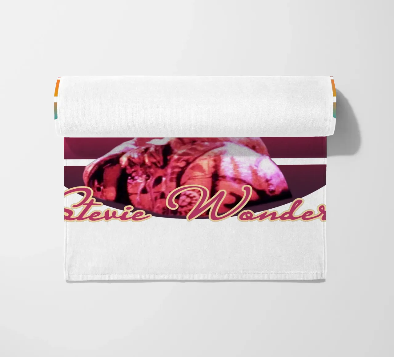 Stevie Wonder vintage style telo mare da Lembayung art