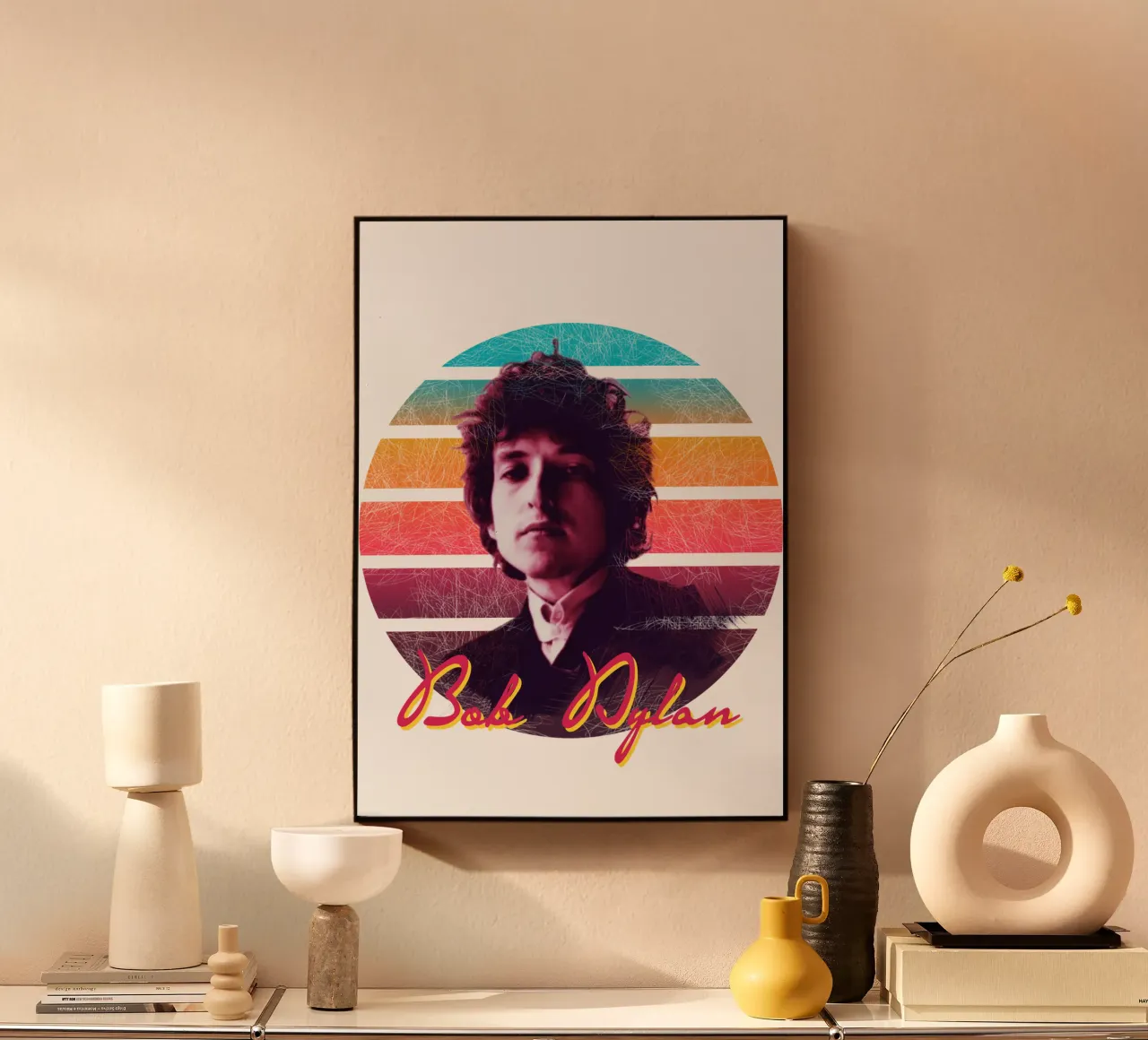 Bob Dylan vintage style plexiglass da Lembayung art