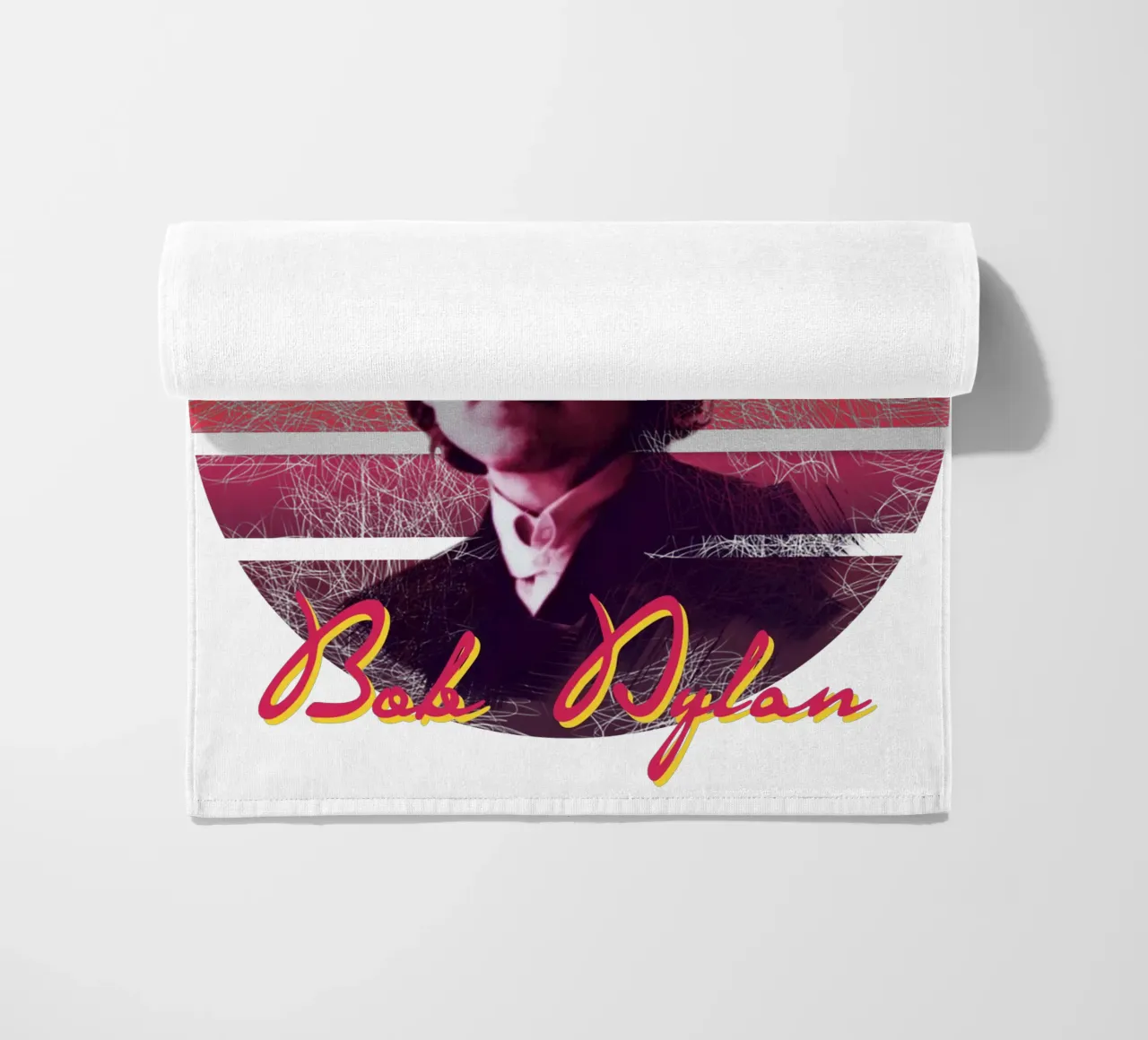 Bob Dylan vintage style telo mare da Lembayung art