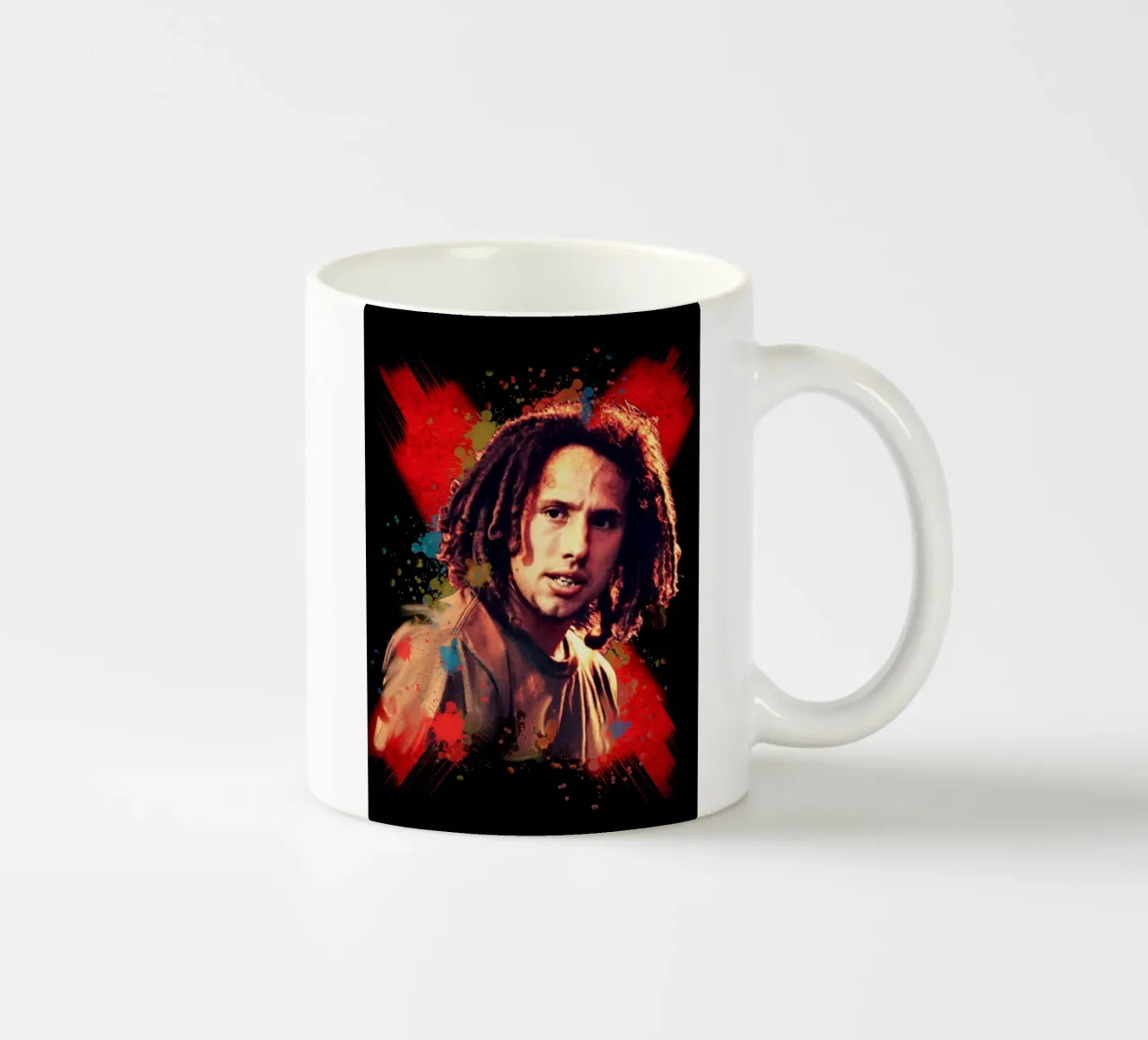 Zack de la Rocha tazza in ceramica da Lembayung art