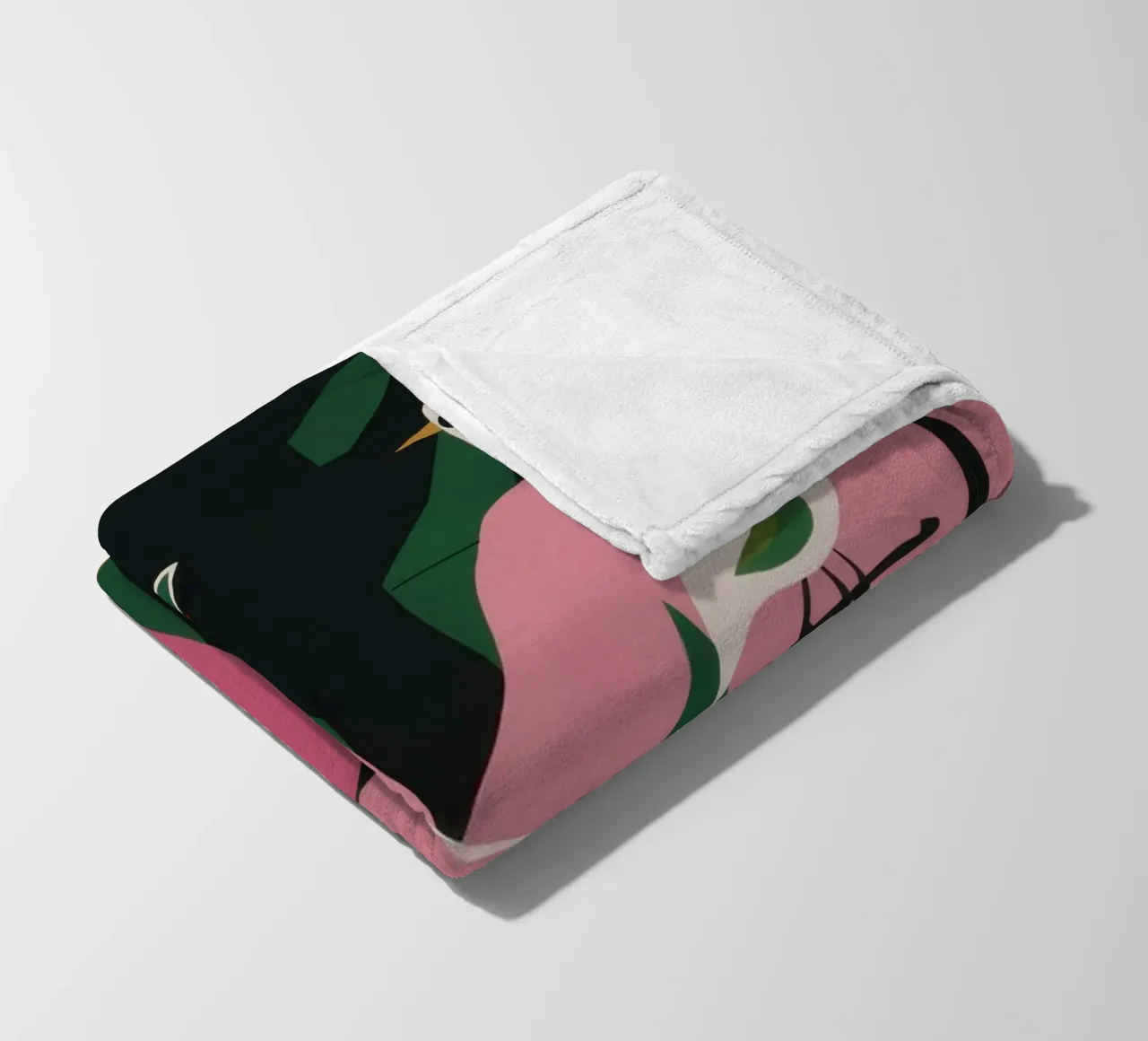 Uomo con vino rosa coperta in pile da Flock Reverie