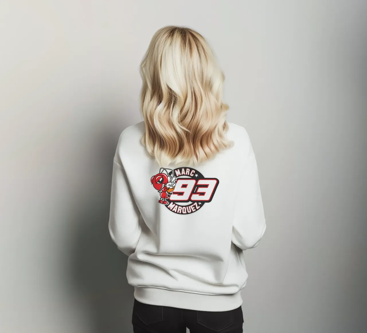 Marc Marquez 93 felpa da Abasa Inaraya