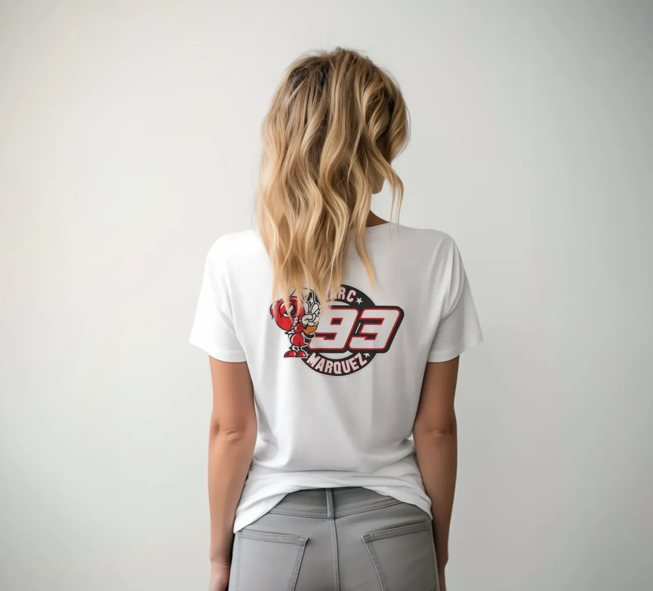 Marc Marquez 93 t-shirt da Abasa Inaraya