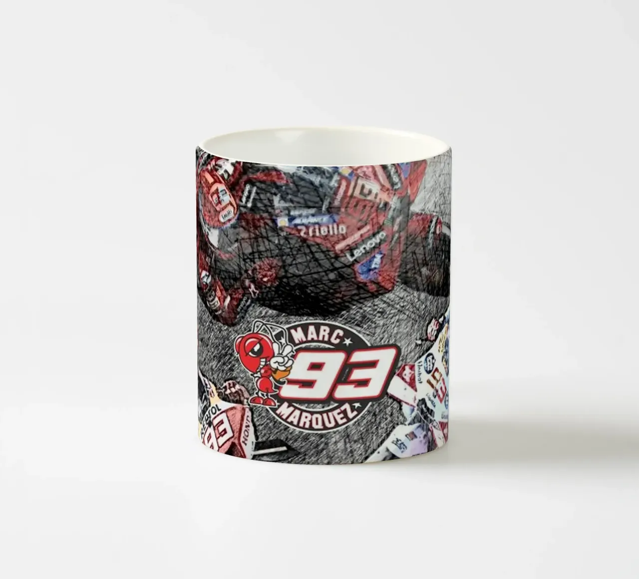 Marc Marquez 93 tazza in ceramica da Abasa Inaraya