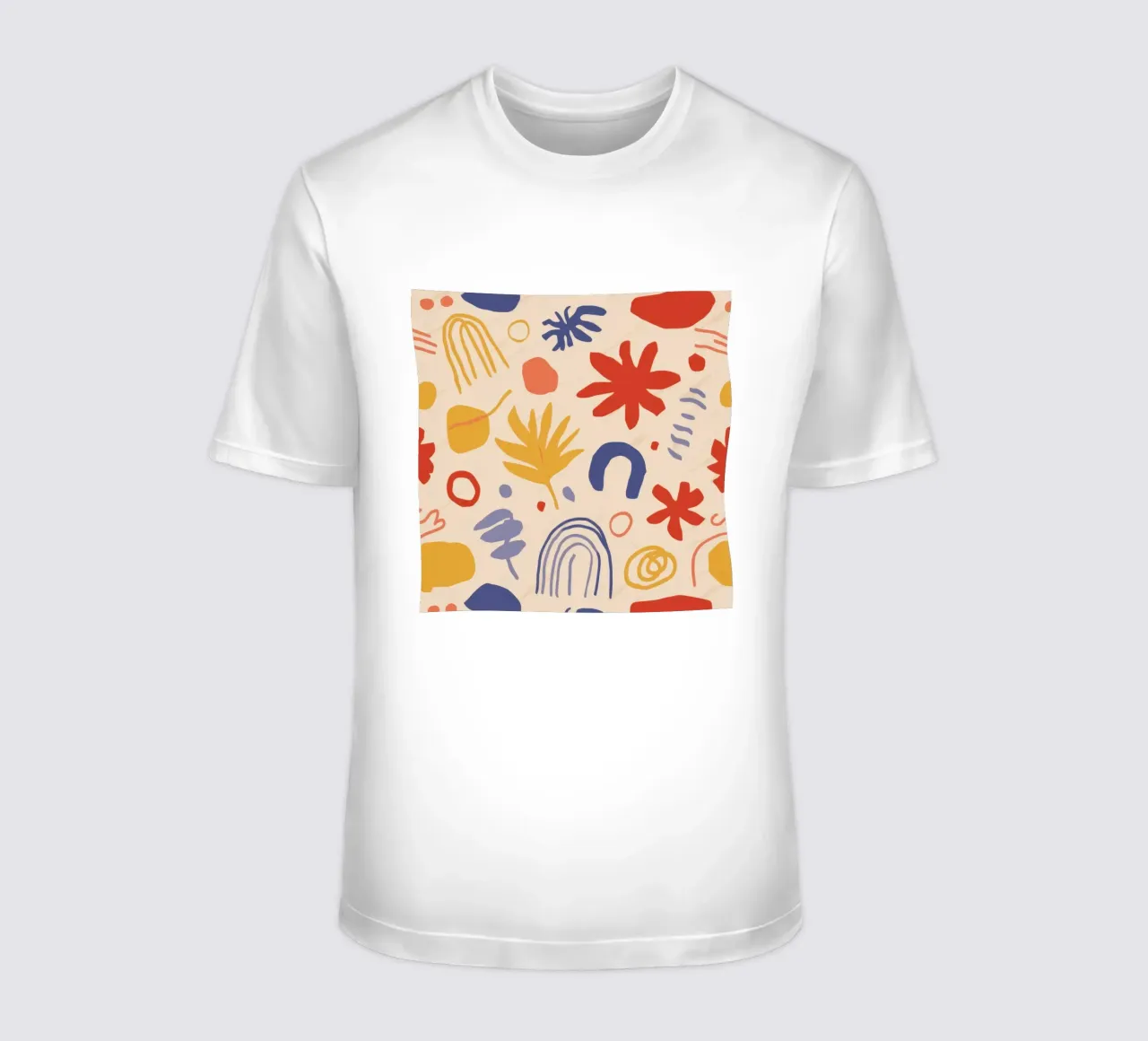 Vreugdevolle abstracte dans t-shirt van Prism Ritual