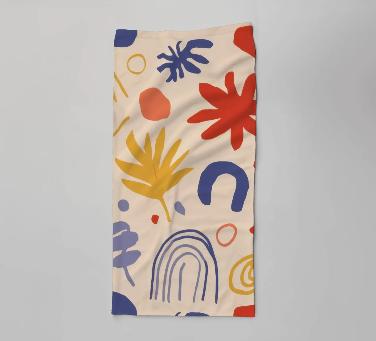 Vreugdevolle abstracte dans badhanddoek van Prism Ritual