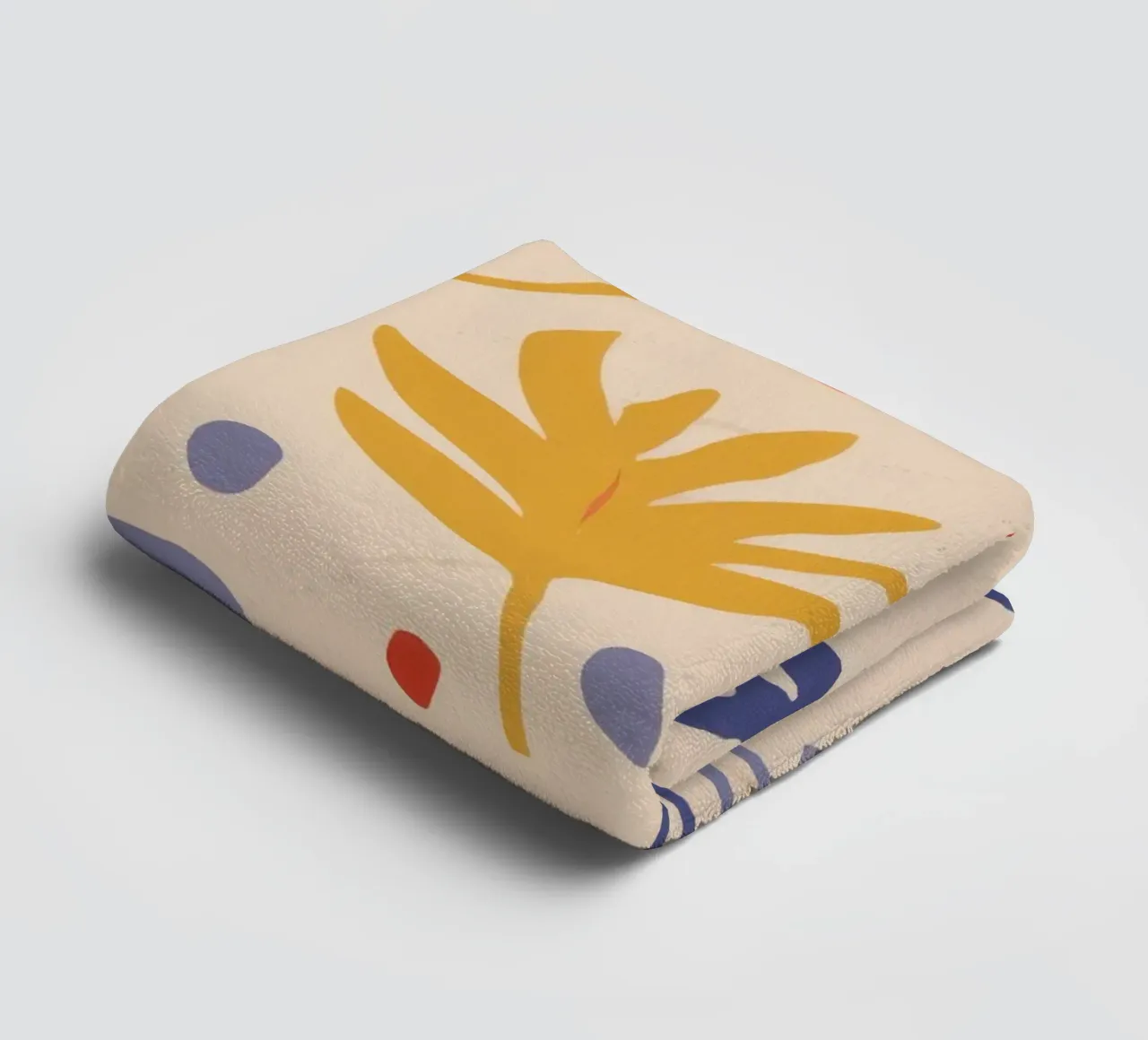 Vreugdevolle abstracte dans badhanddoek van Prism Ritual