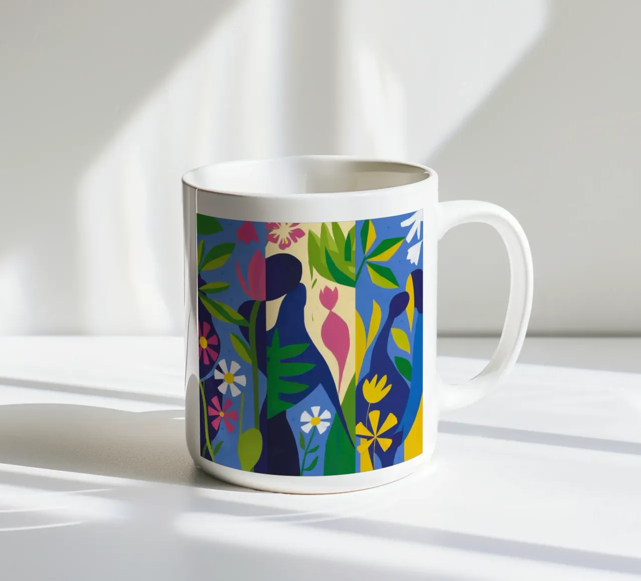Dea della giungla tazza in ceramica da Ink Pulse
