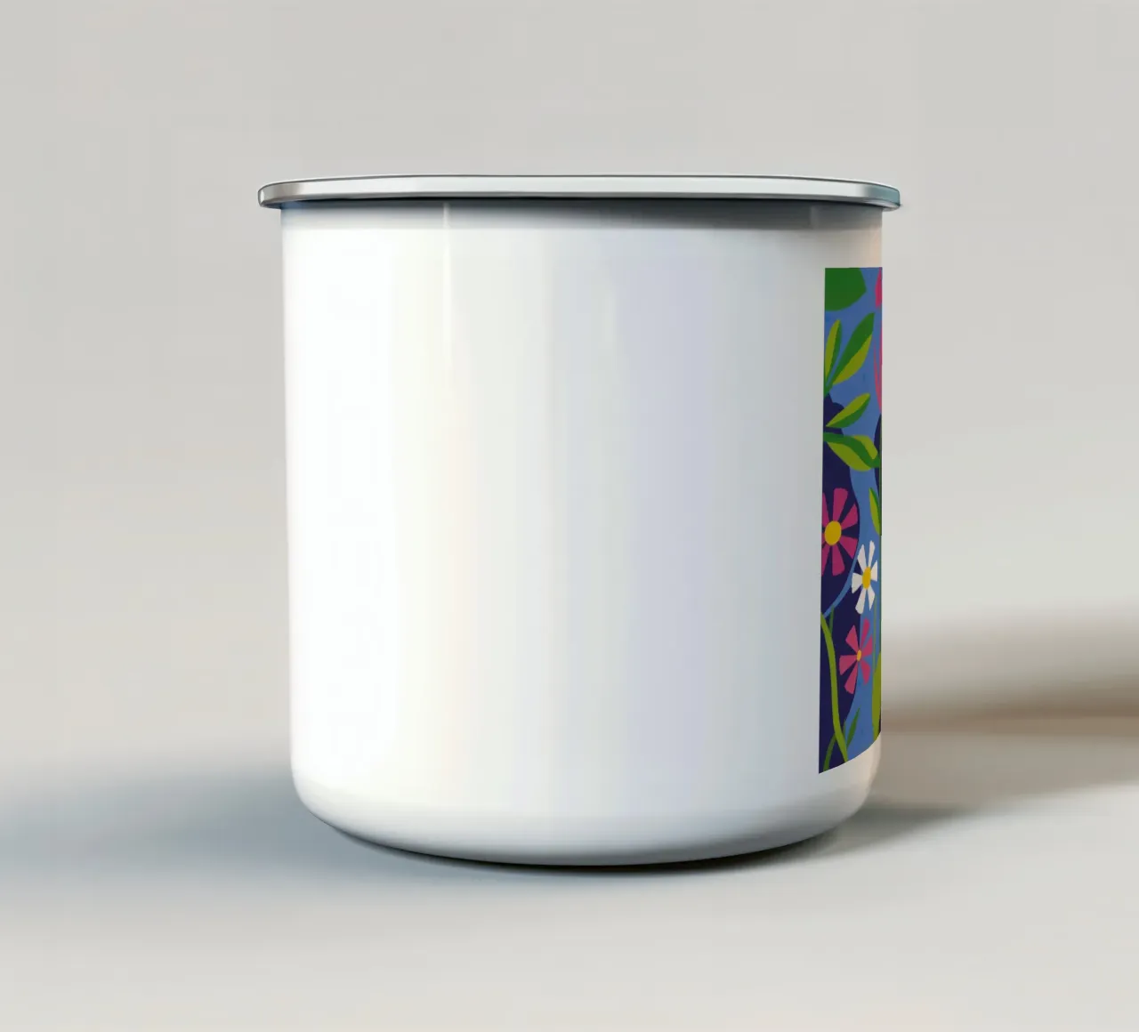 Dea della giungla tazza in smalto da Ink Pulse
