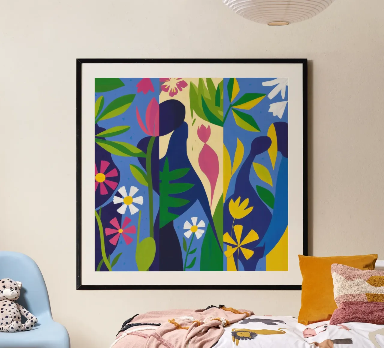 Dea della giungla poster da Ink Pulse