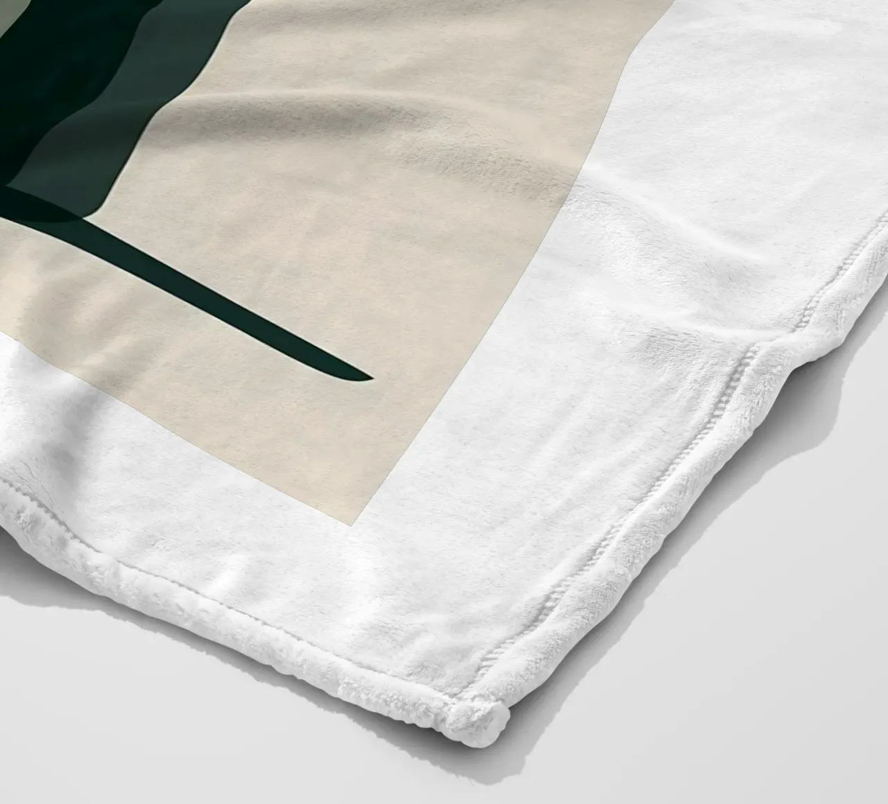 Linea e fioritura coperta in pile da Larry