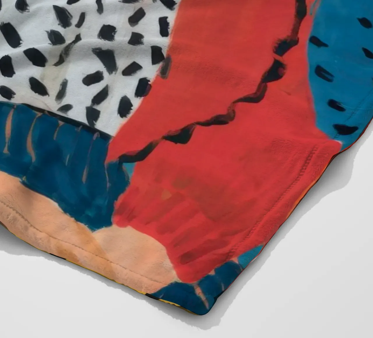 Sorriso cremisi fiducioso coperta in pile da Prism Ritual